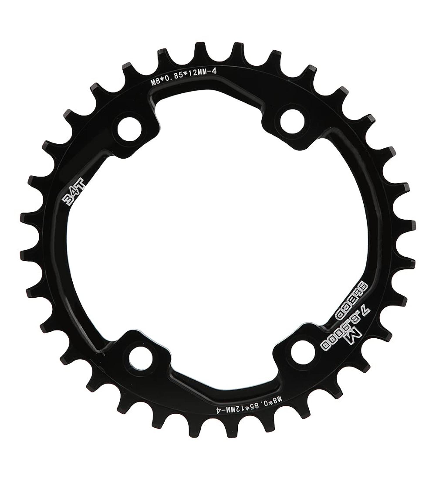 VGEBY Bike Tooth Disc - 32T/34T/36T BCD 96mm Aluminium Alloy - Single-Disk Cycling Accessory for M8000/9000 - Buy Online on GoSupps.com