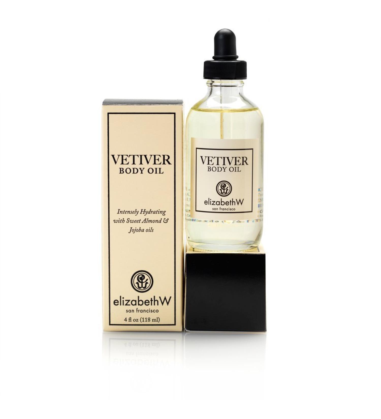 elizabeth W Vetiver Body Oil - 4 Ounce