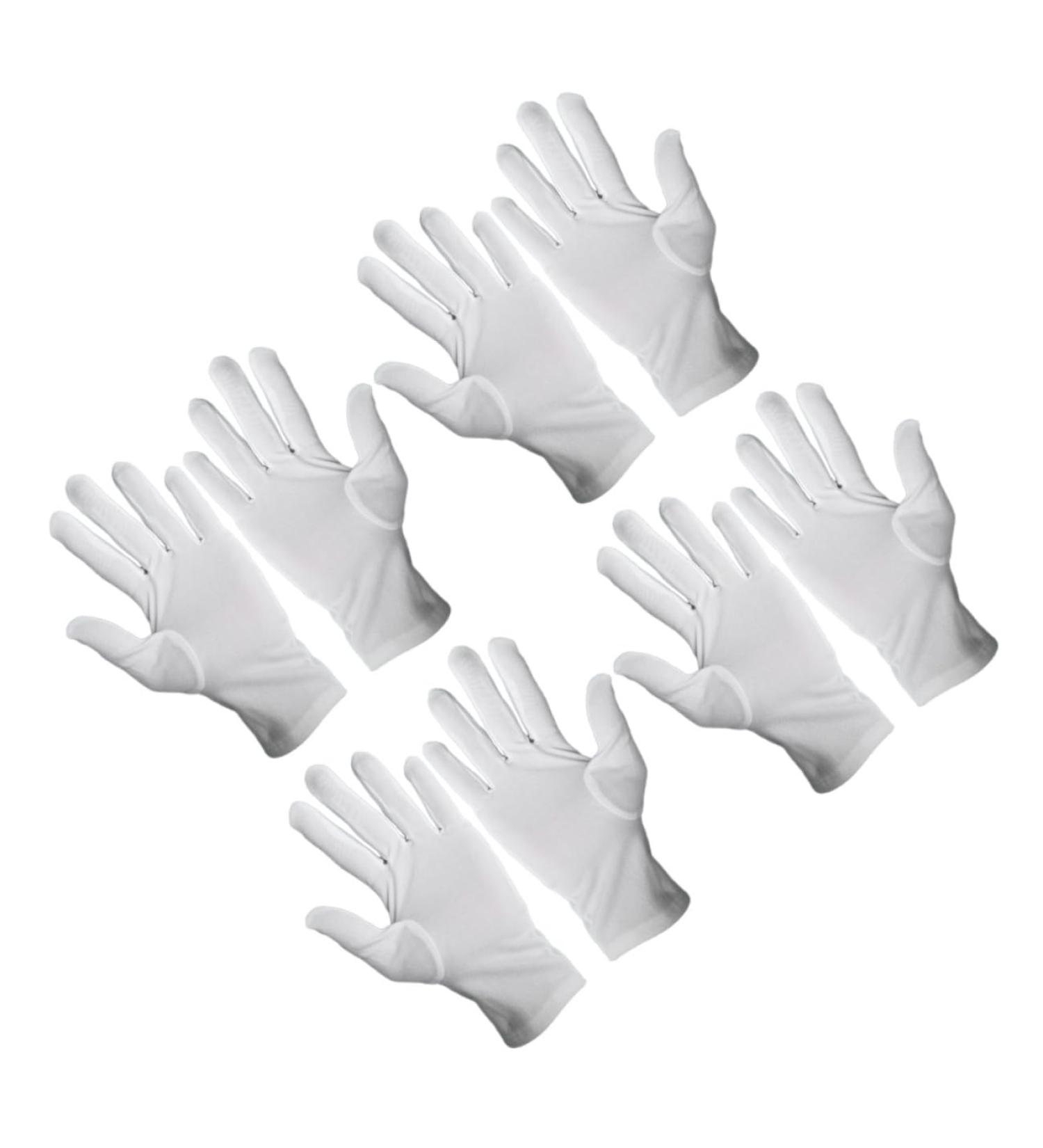 12 Pairs Guantes Desechables Jewelry Touch Gloves Inspection Gloves Nylon Gloves Protective Gloves Dust Free Gloves Medical Gloves Disposable Glove White Clean Work Cotton Gloves - Buy Online on GoSupps.com