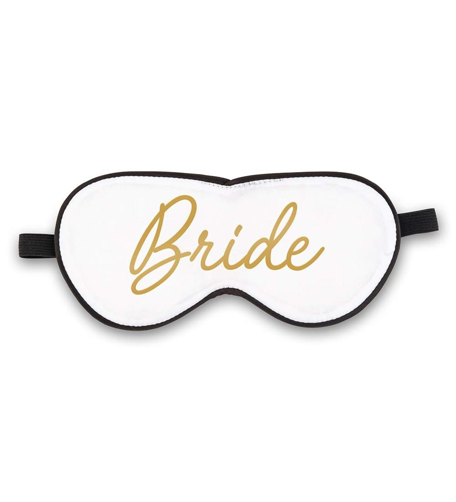 Weddingstar Satin Bride Sleep Mask - White
