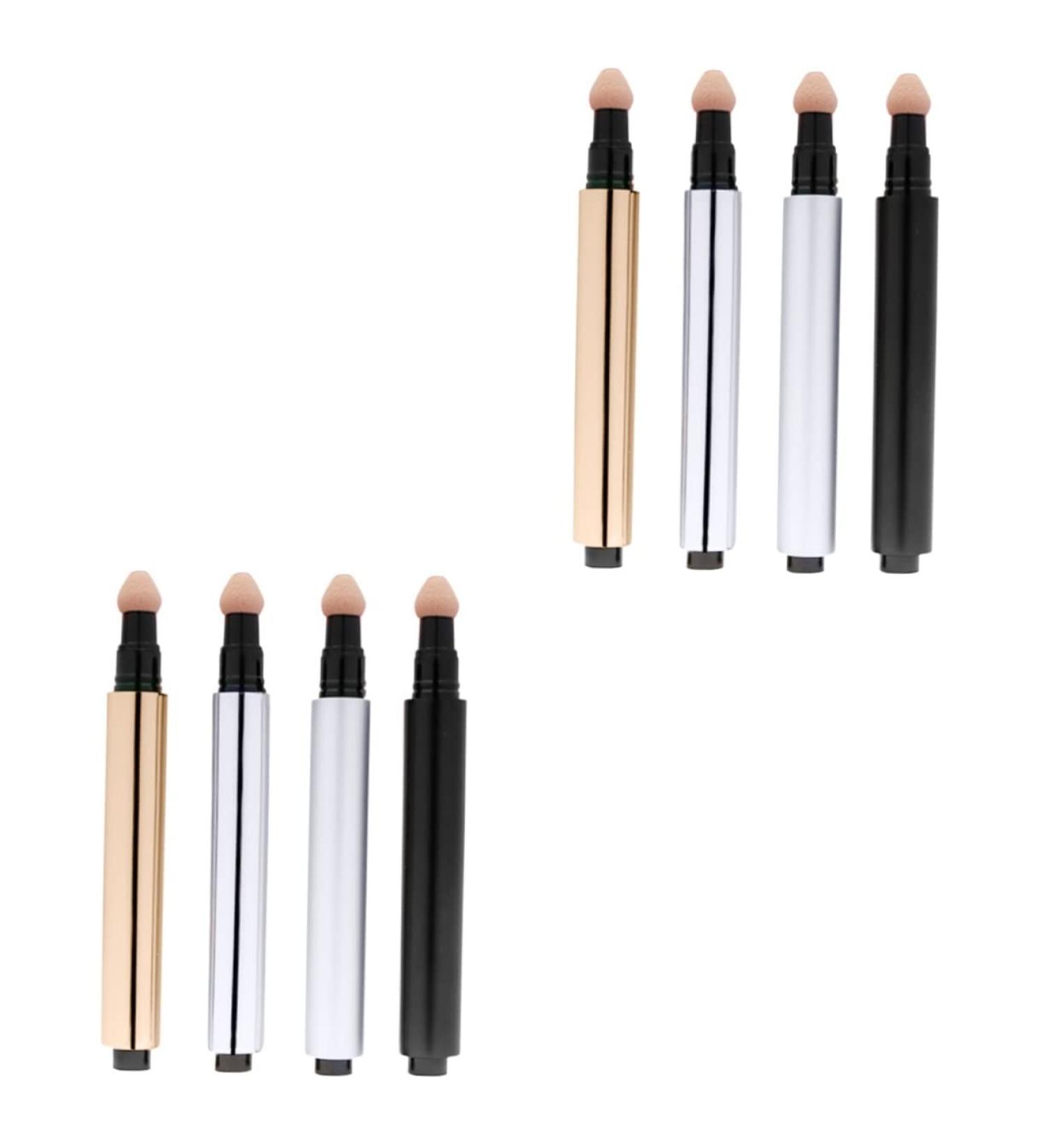 Beatifufu 8 PCS Cosmetic Press Pen Makeup Concealer Foundation Tubes DIY Concealer Tube Full Coverage Travel Assorted Colorx2pcs 12.5x1.5cmx2pcs - Buy Online on GoSupps.com