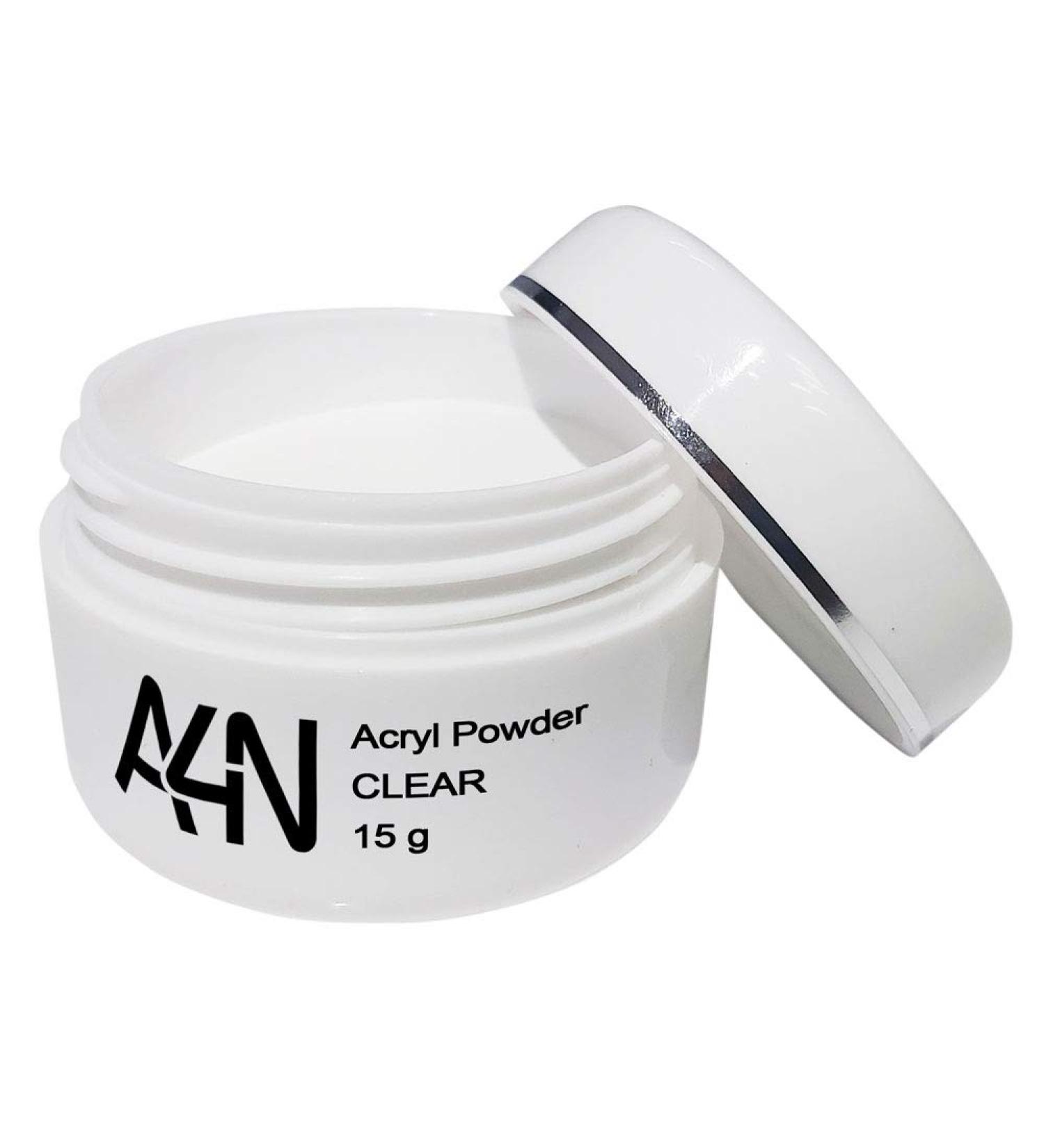 aktive4Nails Acrylic Powder Classic individually or as a set (Clear 15gr) Acrylic Powder Clear 15gr