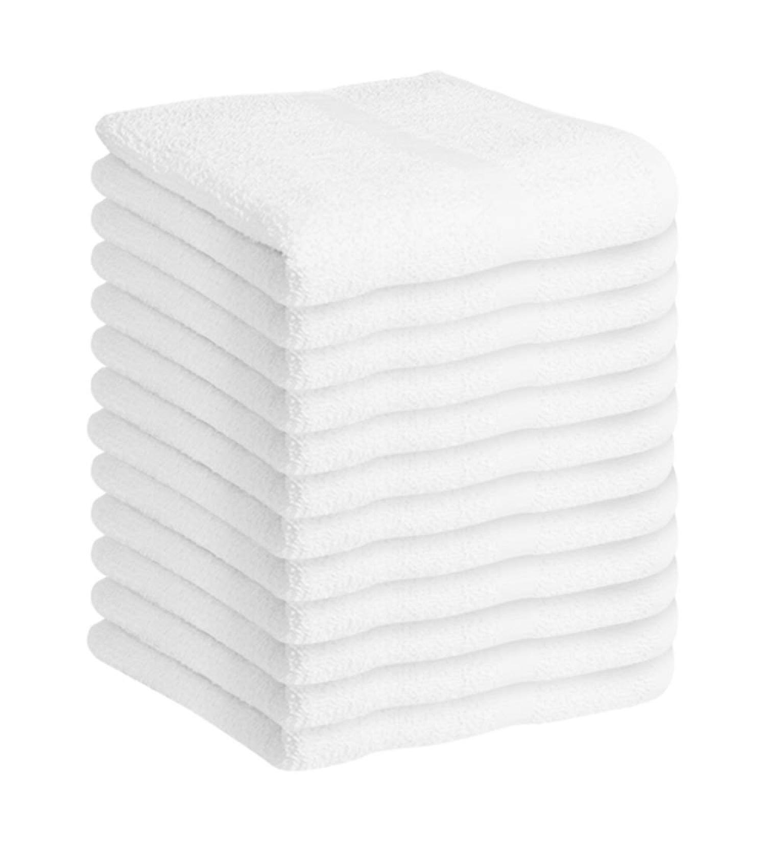 JMR 12 Pack Cotton Bath Towels 20x40-Hotel Multi-Purpose Towels for Commercial and Home Use-Soft  Lightweight  Absorbent  and Quick Drying Bath Towels for Pool  Gym  or Spa (White 20x40-12 Pcs) 20X40 White-12 Pcs -12s - Buy Online on GoSupps.com