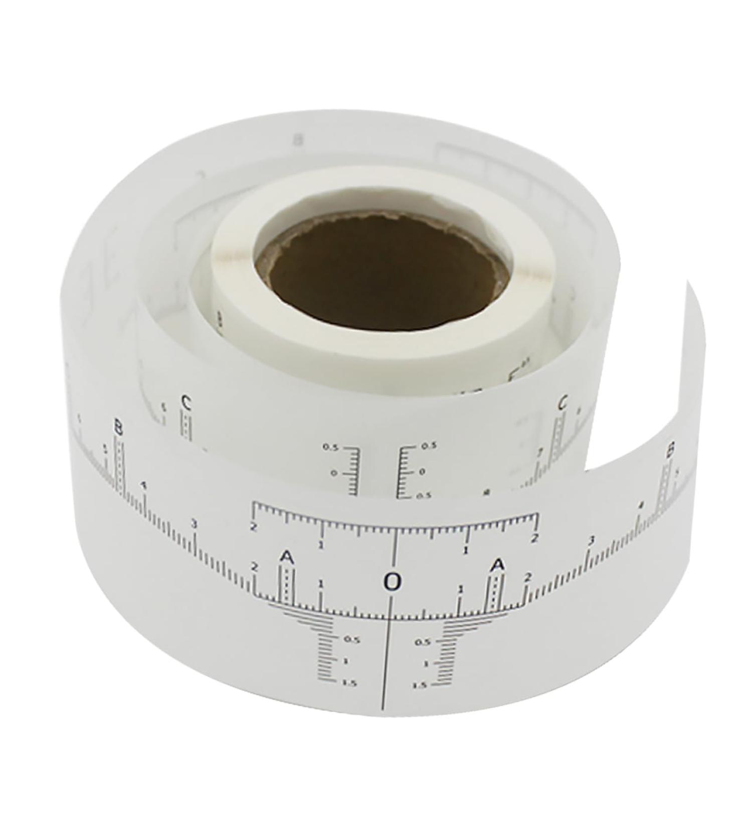 DOITOOL 1 Roll Disposable Ruler Sticker Eyebrow Positioning Ruler Eyebrow Scale Ruler Make up Woman - Buy Online on GoSupps.com