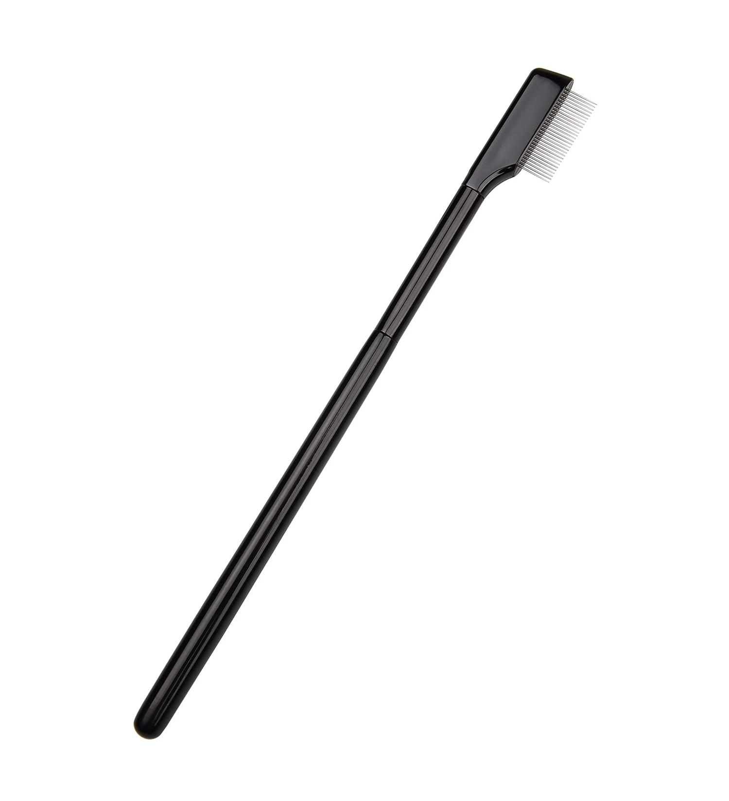 NAUZE Eyelash Steel Comb - Long Rod Cosmetic Brush for Perfect Eyelash Separation - Buy Online on GoSupps.com