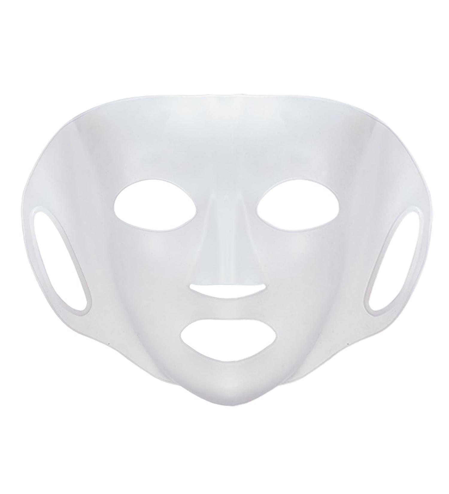 One Piece Soft Silicone Facial Masks Breathable Moisturizing Mask Reusable Facial Sheet Mask Cover Silicone Face Wrap for Slow Down the Evaporation - Buy Online on GoSupps.com