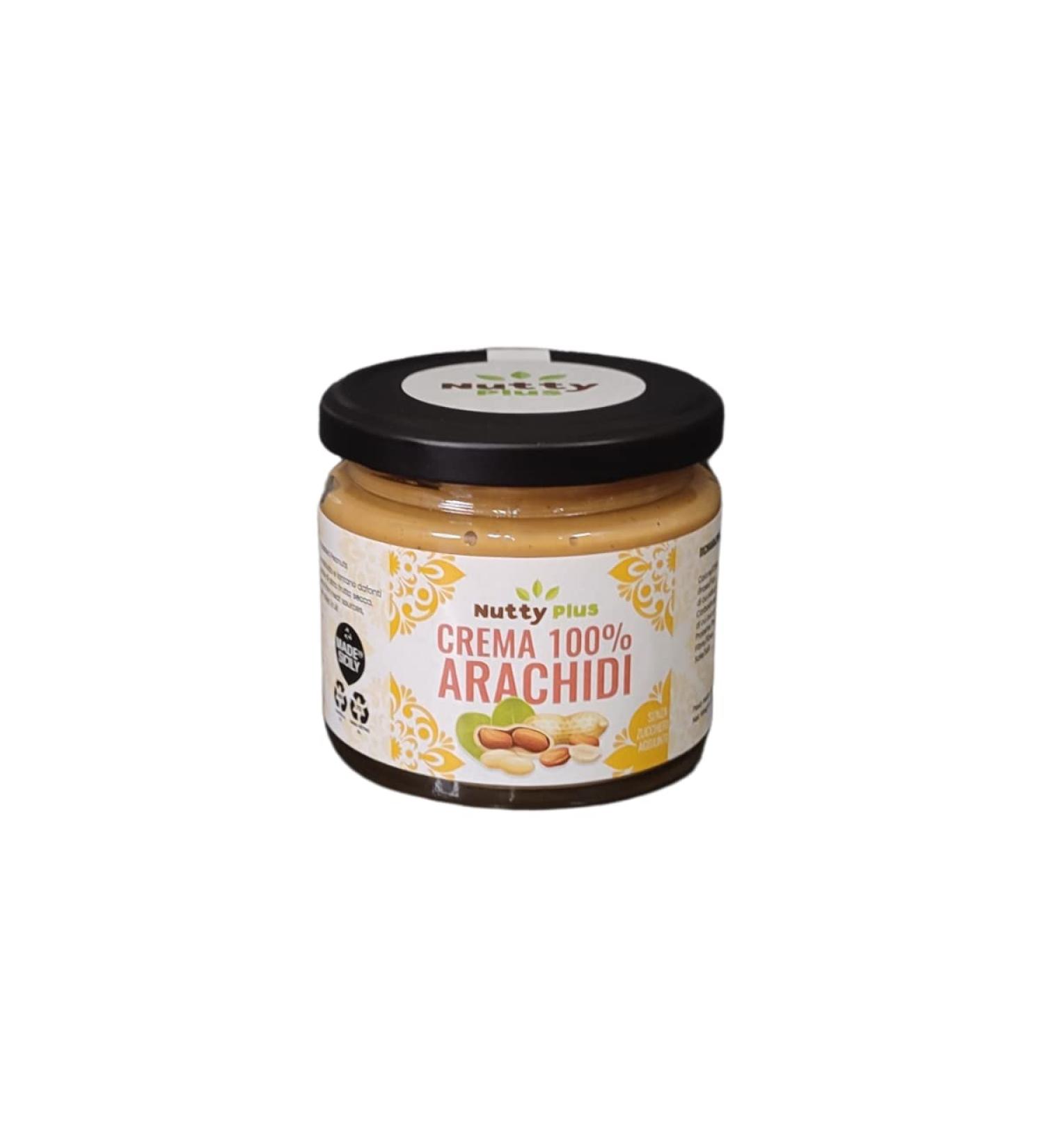 Cream 100% Peanuts 190g Nuttyplus - Artisan Processing - Buy Online on GoSupps.com