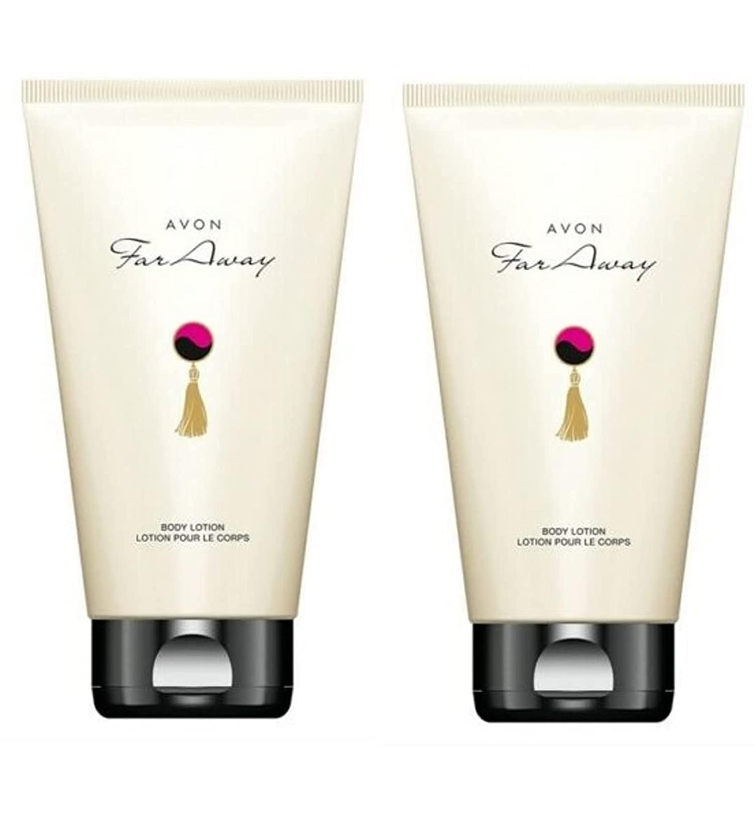 Avon Far Away Skin Moisturising Body Lotion 150ml x 2 - Hydrating Formula for Soft Skin | International Shipping Available - Buy Online on GoSupps.com