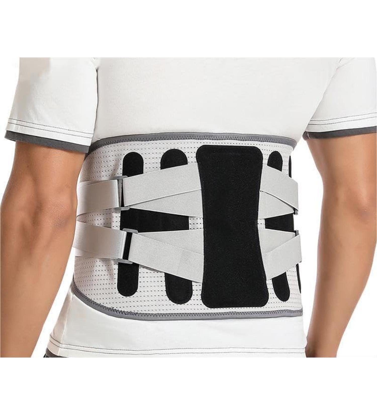 Adjustable Back Brace for Men & Women | Lower Back Pain Relief Lumbar Support Belt | Sciatica Scoliosis & Herniated Disc Relief (X-Large 35.5-41.3 Inch - Buy Online on GoSupps.com
