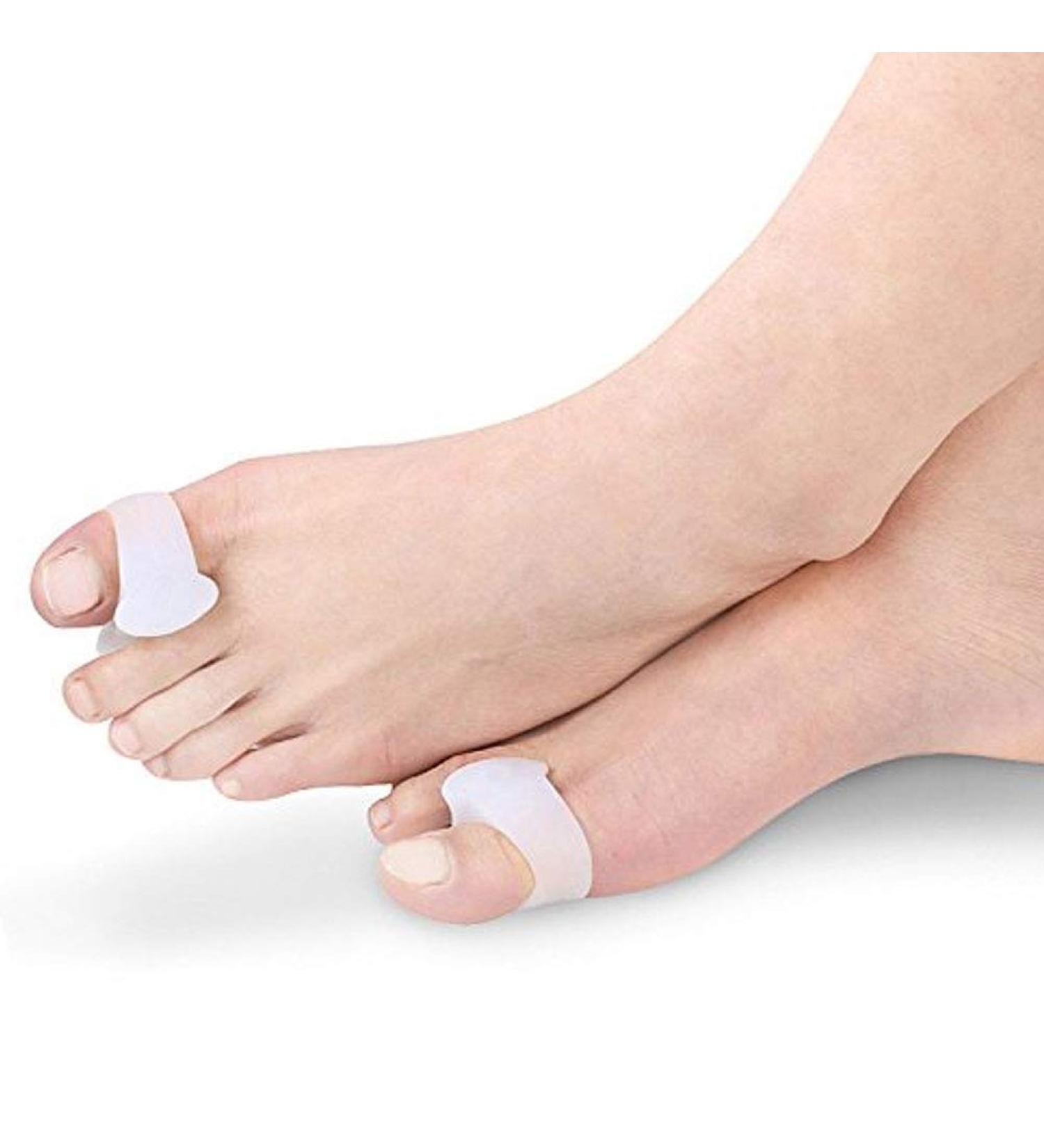 Hlwawa Toe Spures - 3 Pairs Smooth Iron & Spacers for Foot Care Bunion Correction & Yoga | International Shipping Available - Buy Online on GoSupps.com