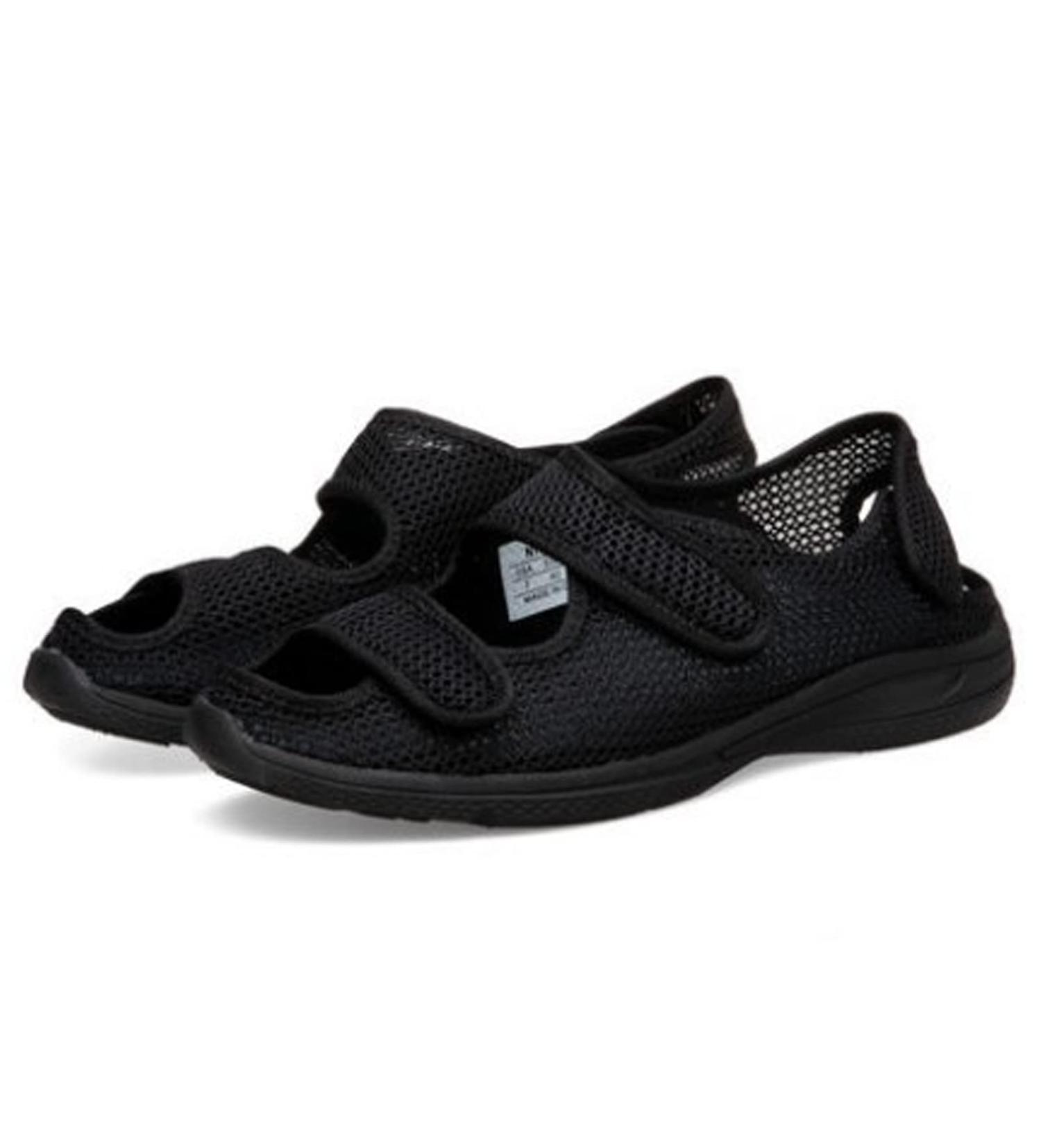 KXSM Men's Diabetic Slippers - Orthopaedic Wide Fit Memory Foam Shoes for Diabetic Feet - Reduce Pain and Swelling - Comfortable for Arthritis and Edema - Size 43 Black - Buy Online on GoSupps.com