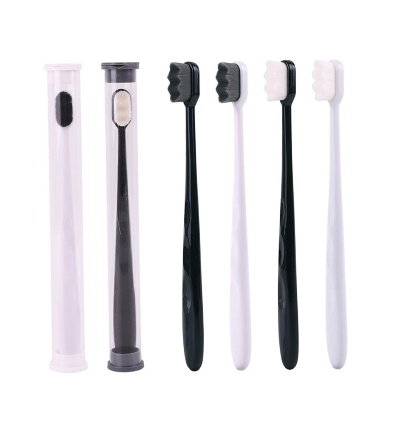 Goohochy Micro-Nano Travel Toothbrushes for Sensitive Gums | Ultimate Oral Hygiene Tool - Buy Online on GoSupps.com