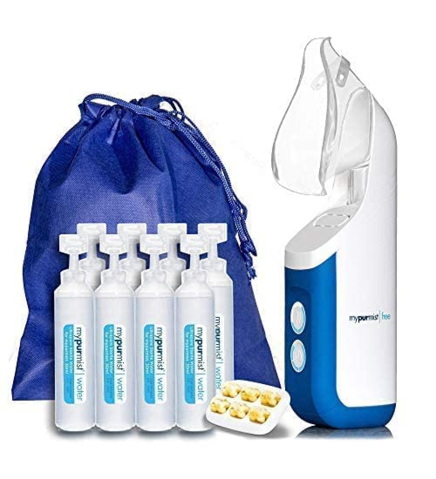 Mypurmist Free 2020 Handheld Vaporizer & Humidifier (Cordless) - Steam Inhaler - Buy Online on GoSupps.com