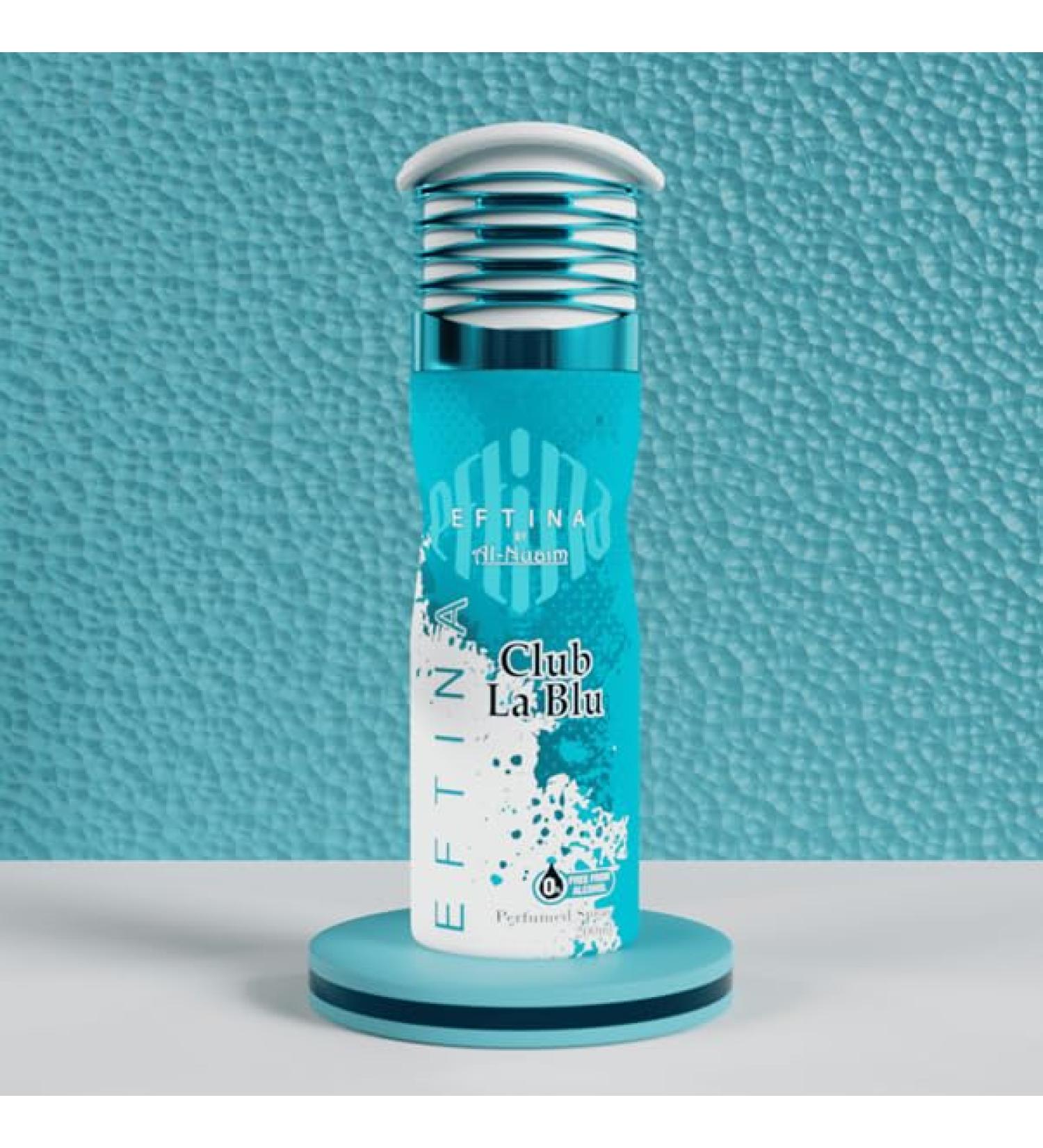 Club La Blu 200ML Deo Eau De Parfum Alcohol Free Perfume Long Lasting Fragrance Unisex 6.76-Floz Spray.