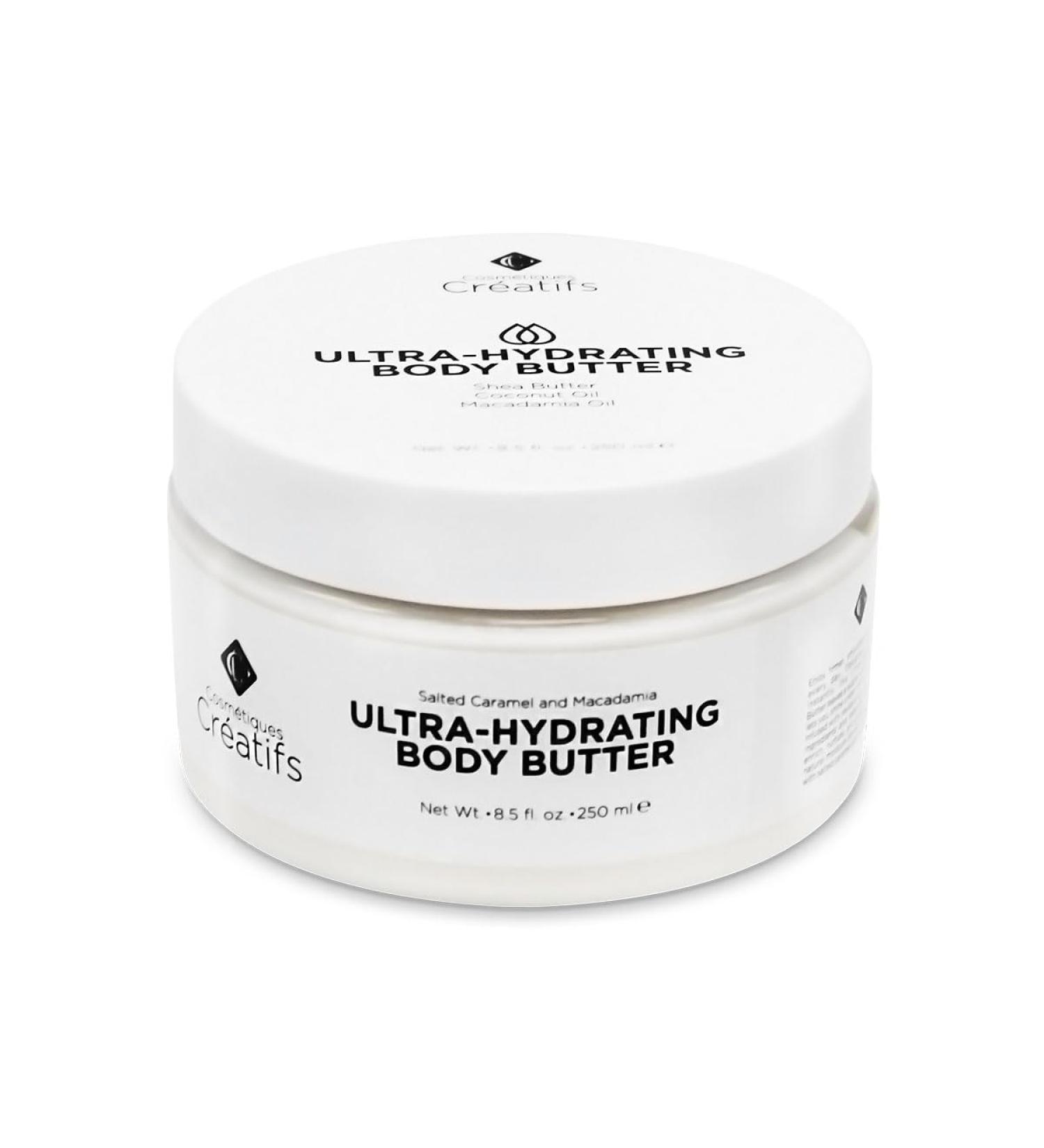 Ultra-Hydrating Body Butter - Shea Butter Salted Caramel & Macadamia - Deep Moisturizing Soothes & Repairs Skin - 8.5 fl. oz - Buy Online on GoSupps.com