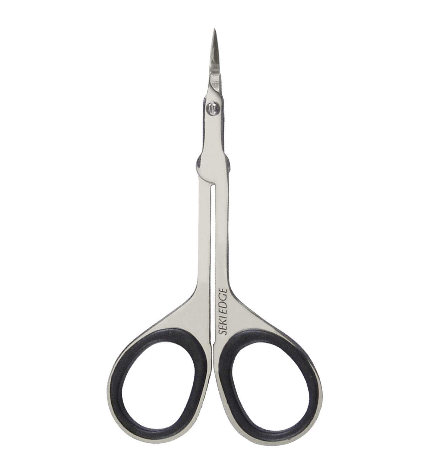 SEKI EDGE SS-907 Stainless Steel Make-up Scissors - Precision Beauty Tool - Buy Online on GoSupps.com