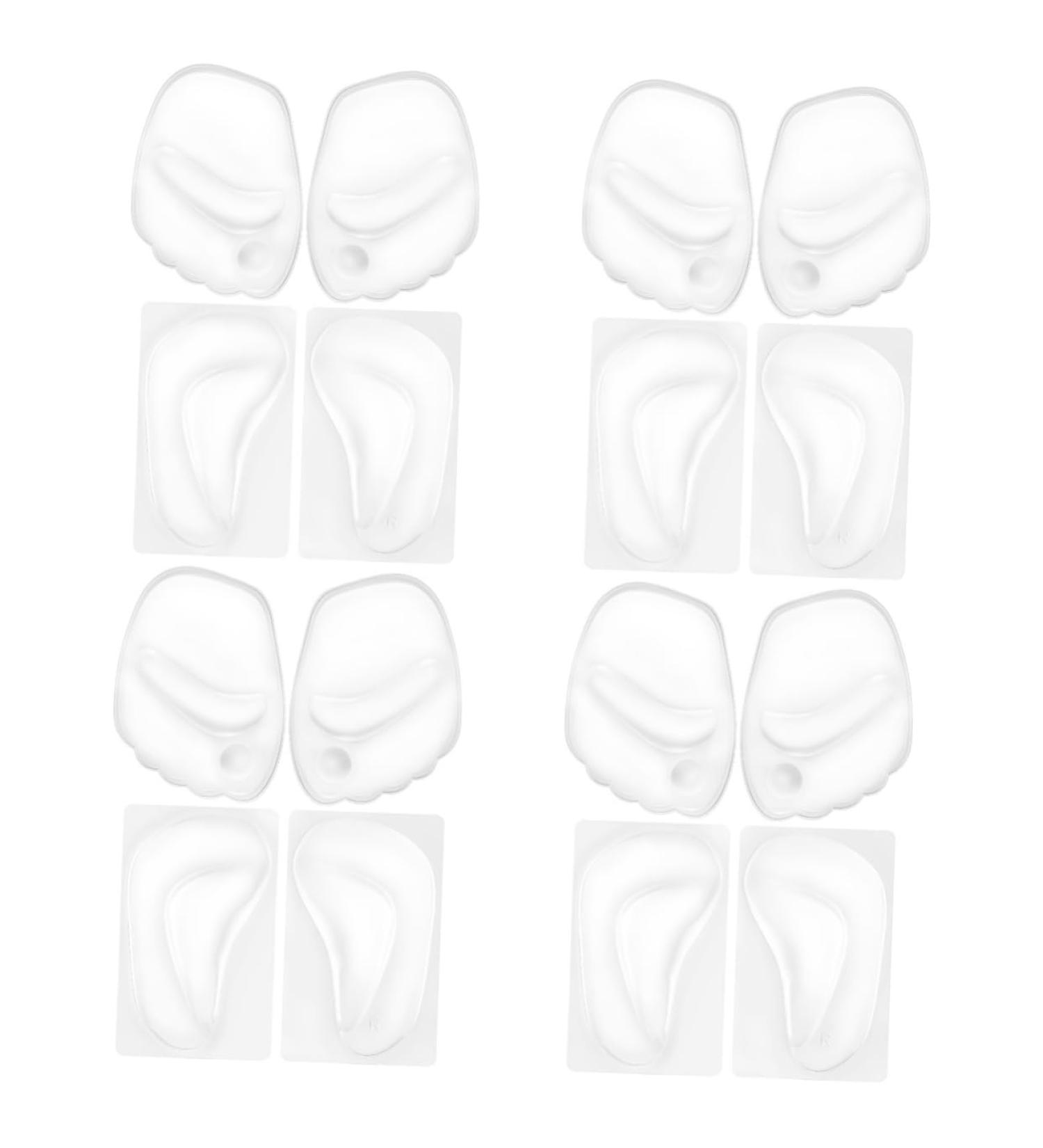 NOLITOY Silicone Foot Cushions - 8 Pairs Arch Support & Metatarsal Pads for Women | Comfortable Heel Pads for High Heels - Ideal Foot Care Solution - Buy Online on GoSupps.com