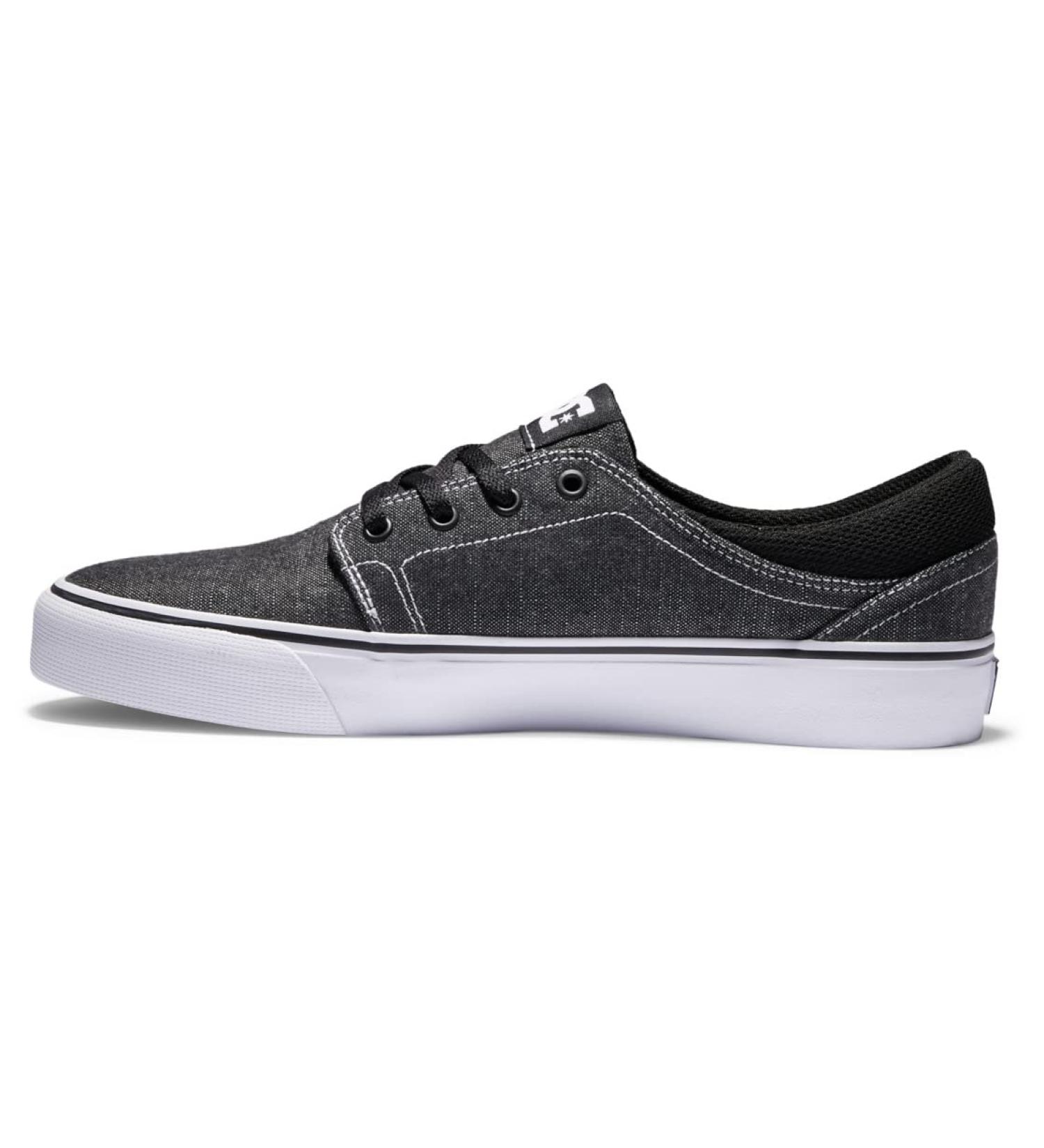 DC Shoes Men's Trase TX SE Sneaker 37 EU - Black & White | Shop Internationally for Quality Footwear - Buy Online on GoSupps.com