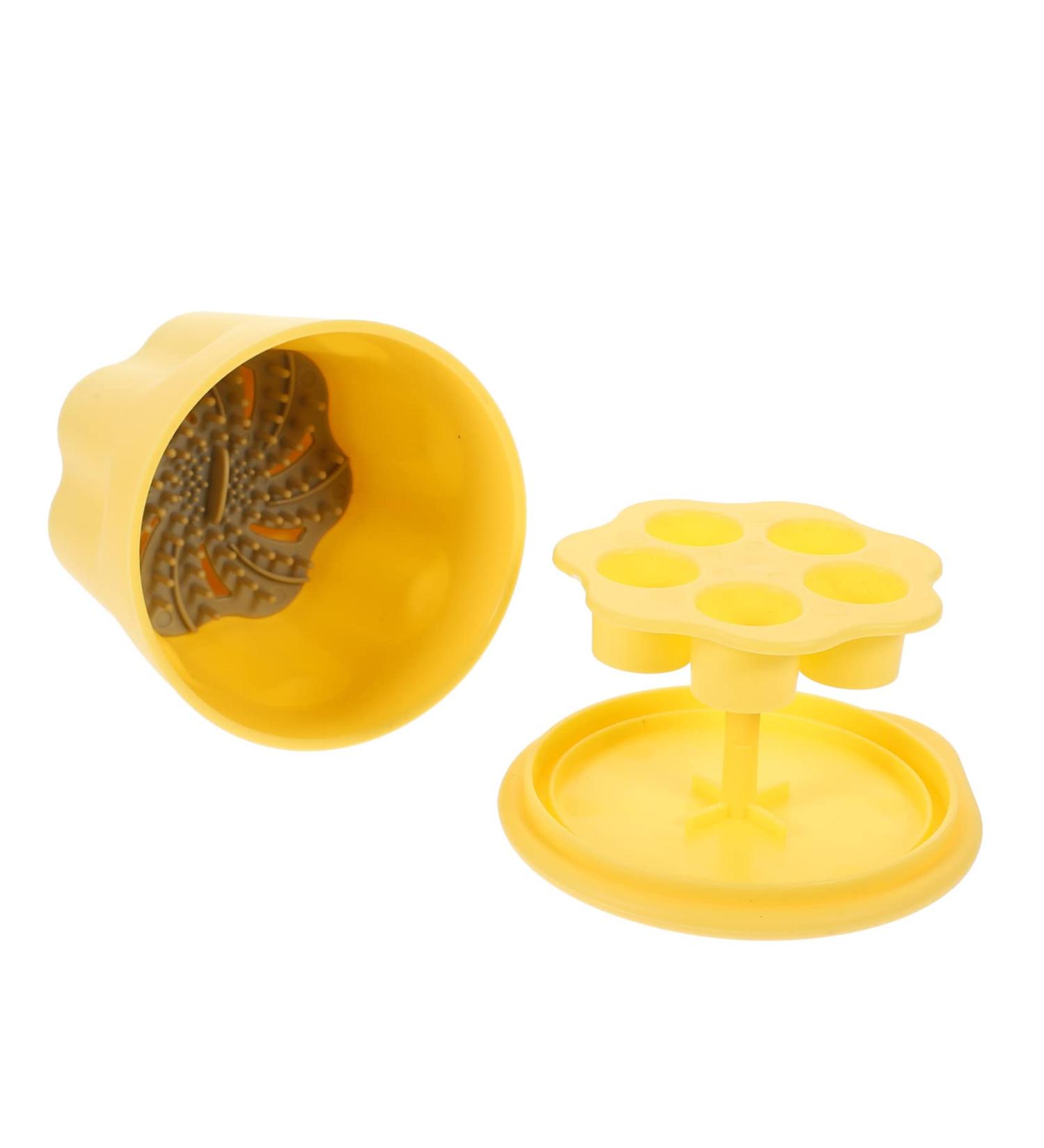 Angoily 1set Makeup Brush Cleaning Bowl Brush Cleaner Kit Cleaning Kits Makeup Tool Cleaner Cleansing Brush Eye Shadow Brush Scrubber Brush Rinsing Bowl Diy Kits Cosmetic Tpr Beauty Tools - Buy Online on GoSupps.com