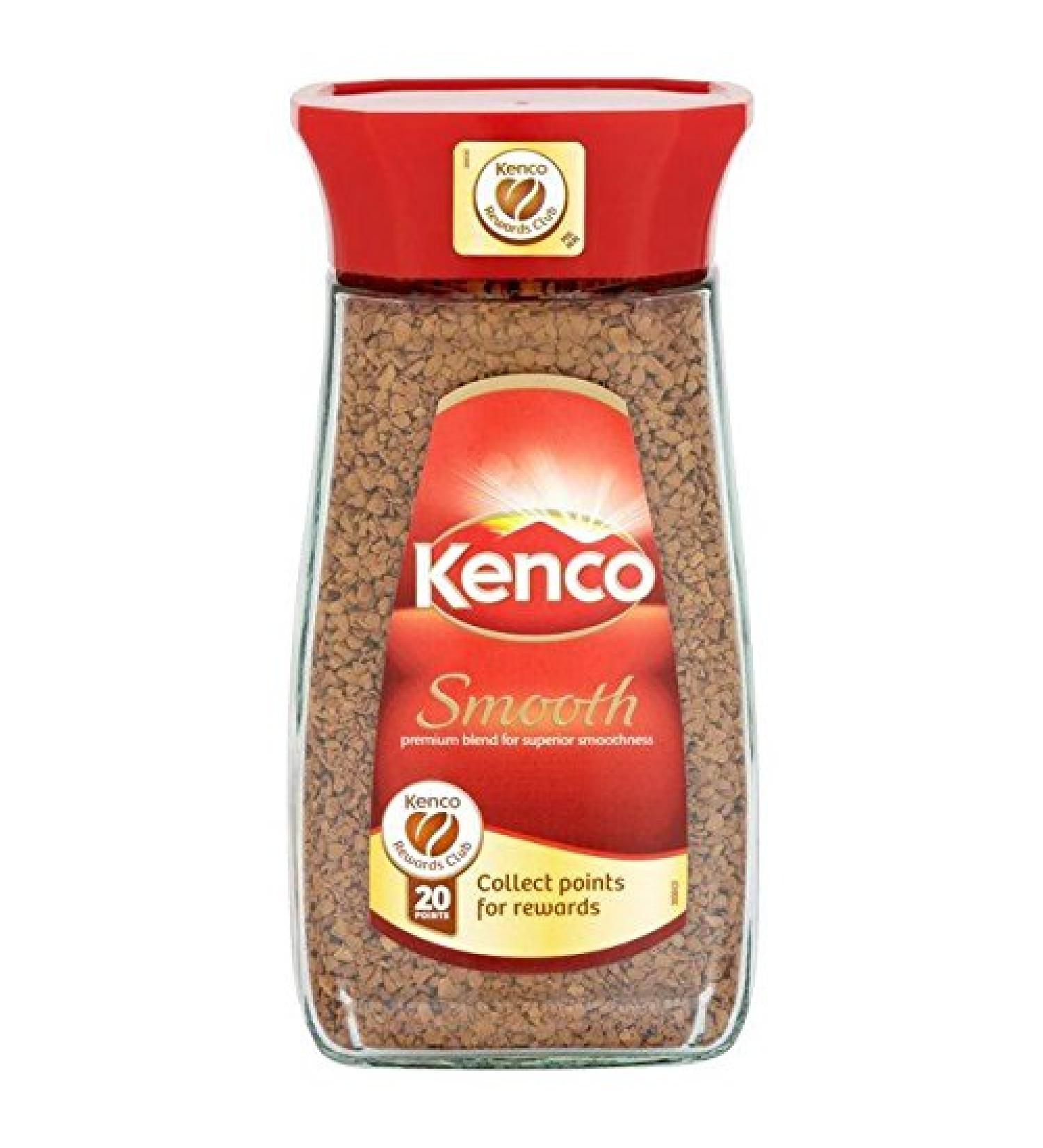 Kenco - Caf soluble Smooth - lot de 2 pots de 100 g