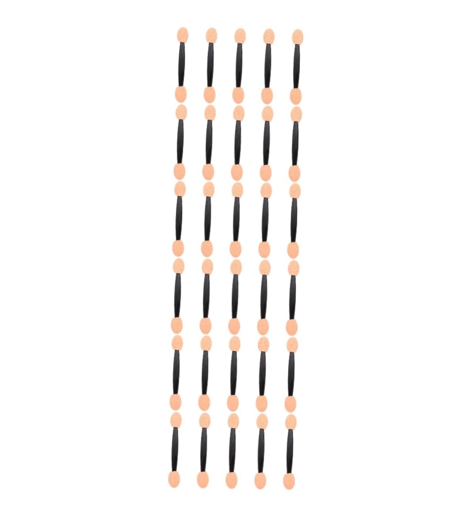 Hemoton 300 Pcs Double Ended Eyeshadow Brush Eyeshadow Stick Cosmetic Applicator Sponge Brush Dual-side Cosmetic Tool Eyeshadow Makeup Tool Double-sides Eye Brush Makeup Brush - Buy Online on GoSupps.com