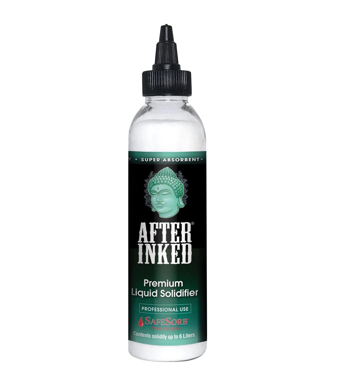 Quick & Super Absorbent Tattoo Ink Solidifier - Liquid Polymer Powder | 6 oz - Buy Online on GoSupps.com