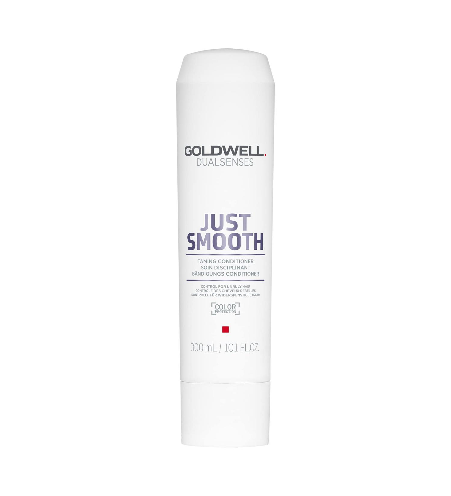 Goldwell Dualsenses Just Smooth Taming Anti-Frizz Conditioner 10.14 Fl Oz - Humidity Control, Pack of 1 - Buy Online on GoSupps.com