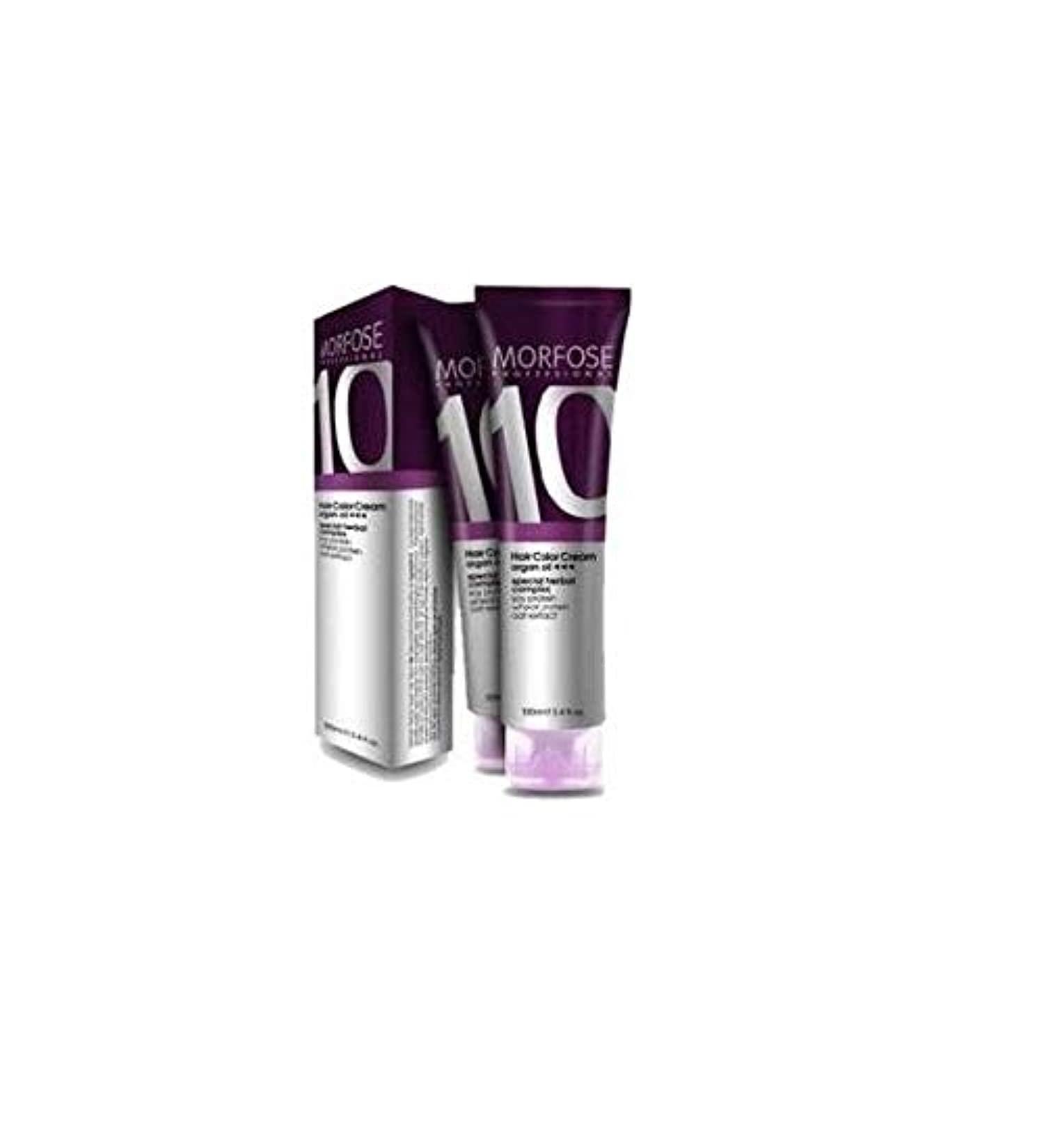 Morfose 10 Coloration Professionnelle 100ml N 6.111 Extra Mat Naturel Cendr Fonc Auburn