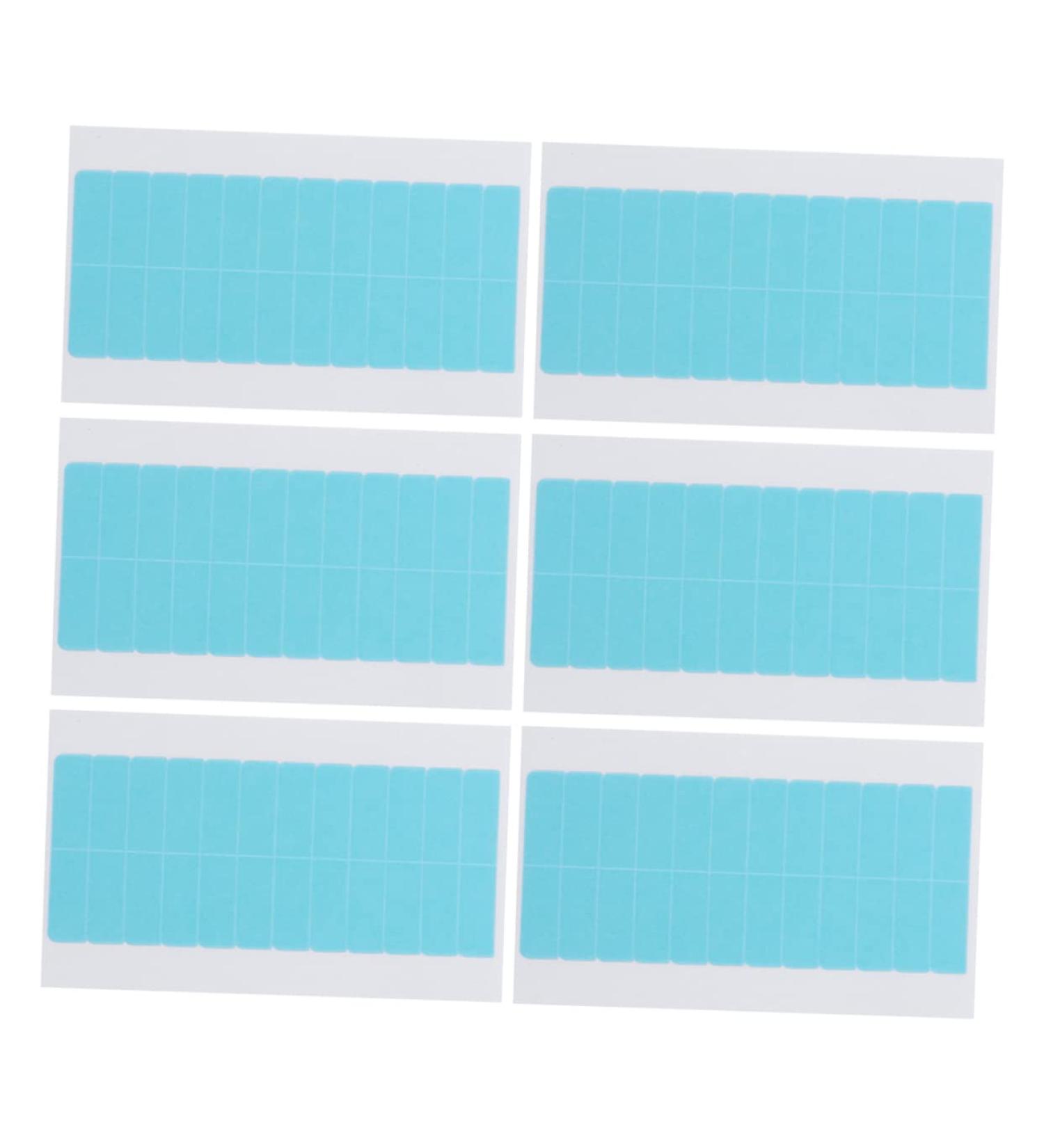 FRCOLOR 6 Sheets Double Sided Adhesive Hair Extension Lace Front Wig Tape Adhesive Hair Extension Tape Seamless Hair Extension Tape Hair Extension Tabs Hair Wig Tape Replace Hair Piece Pu - Buy Online on GoSupps.com