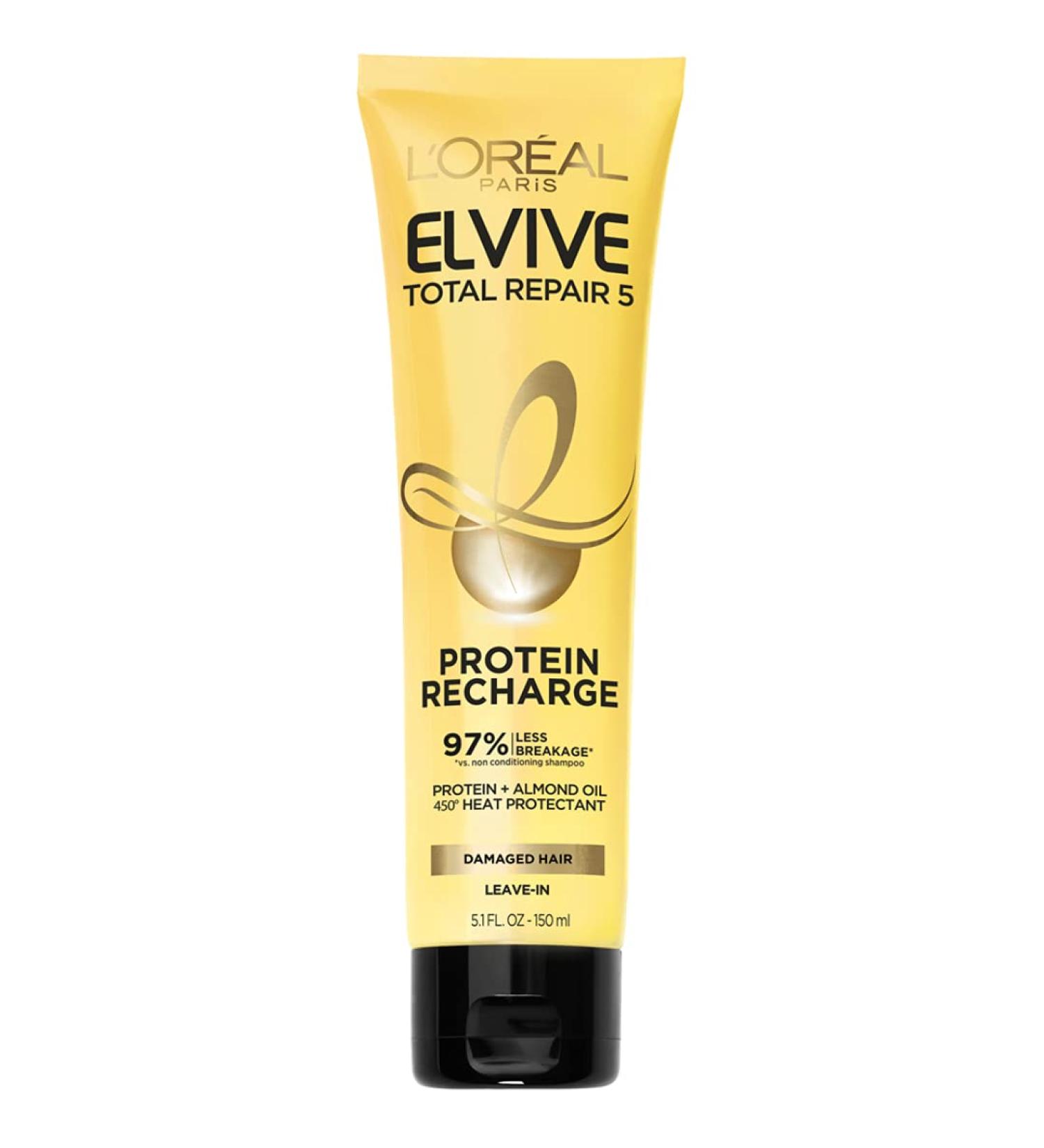 L'Oreal Elvive Total Repair 5 Leave-In Conditioner - 5.1 oz Protein Treatment - Buy Online on GoSupps.com