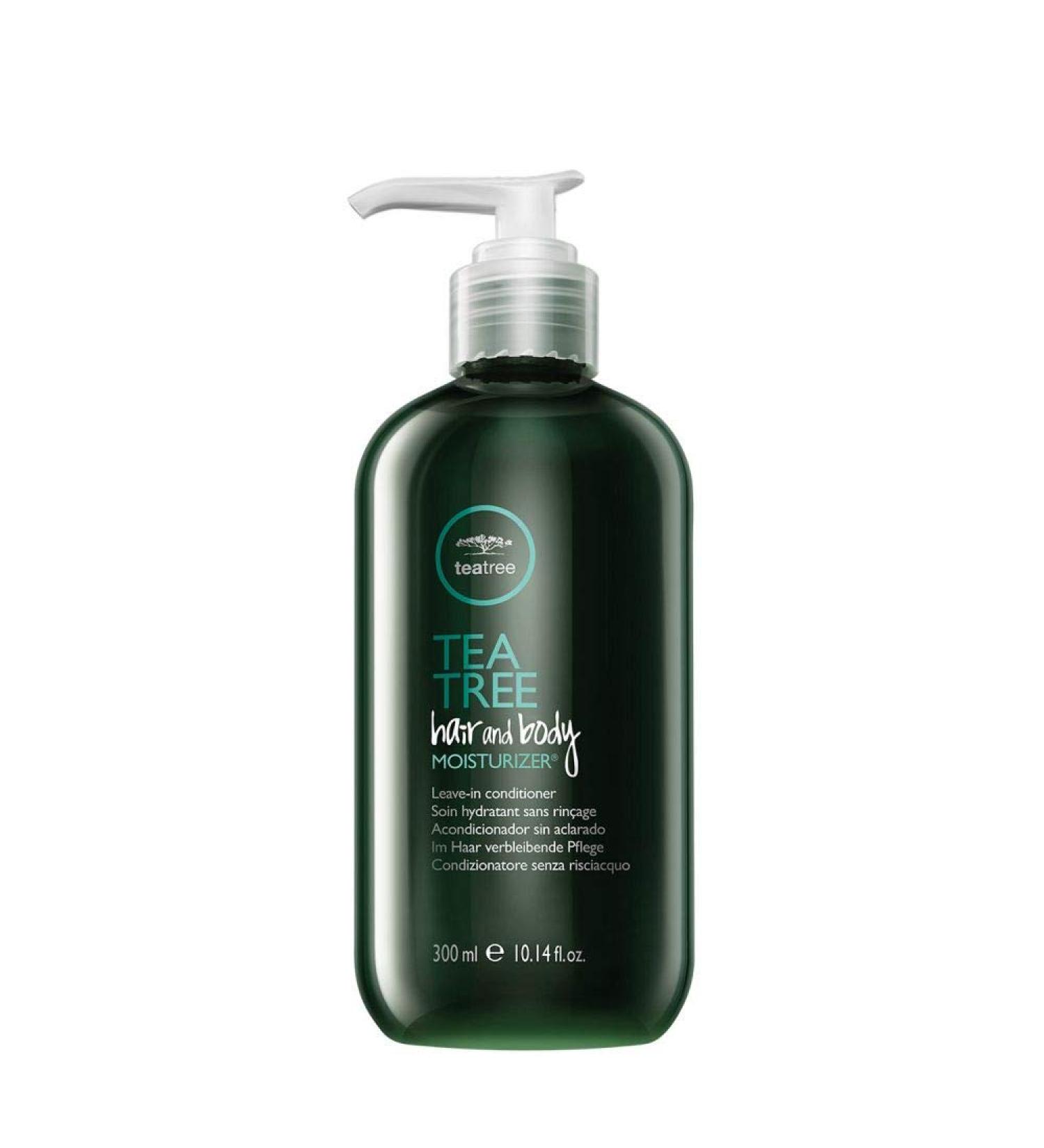 Tea Tree Hair and Body Moisturizer - Leave-In Conditioner and After-Shave Cream - 10.14 Fl Oz - For All Hair and Skin Types - Buy Online on GoSupps.com