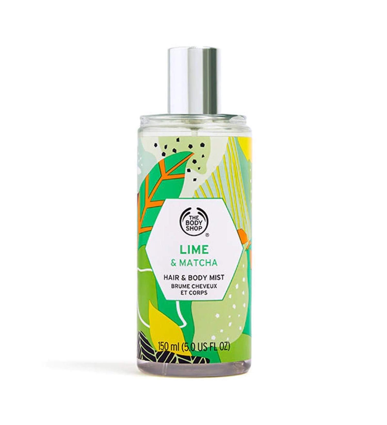 The Body Shop Lime & Matcha Hair & Body Mist 150ml - Buy Online on GoSupps.com