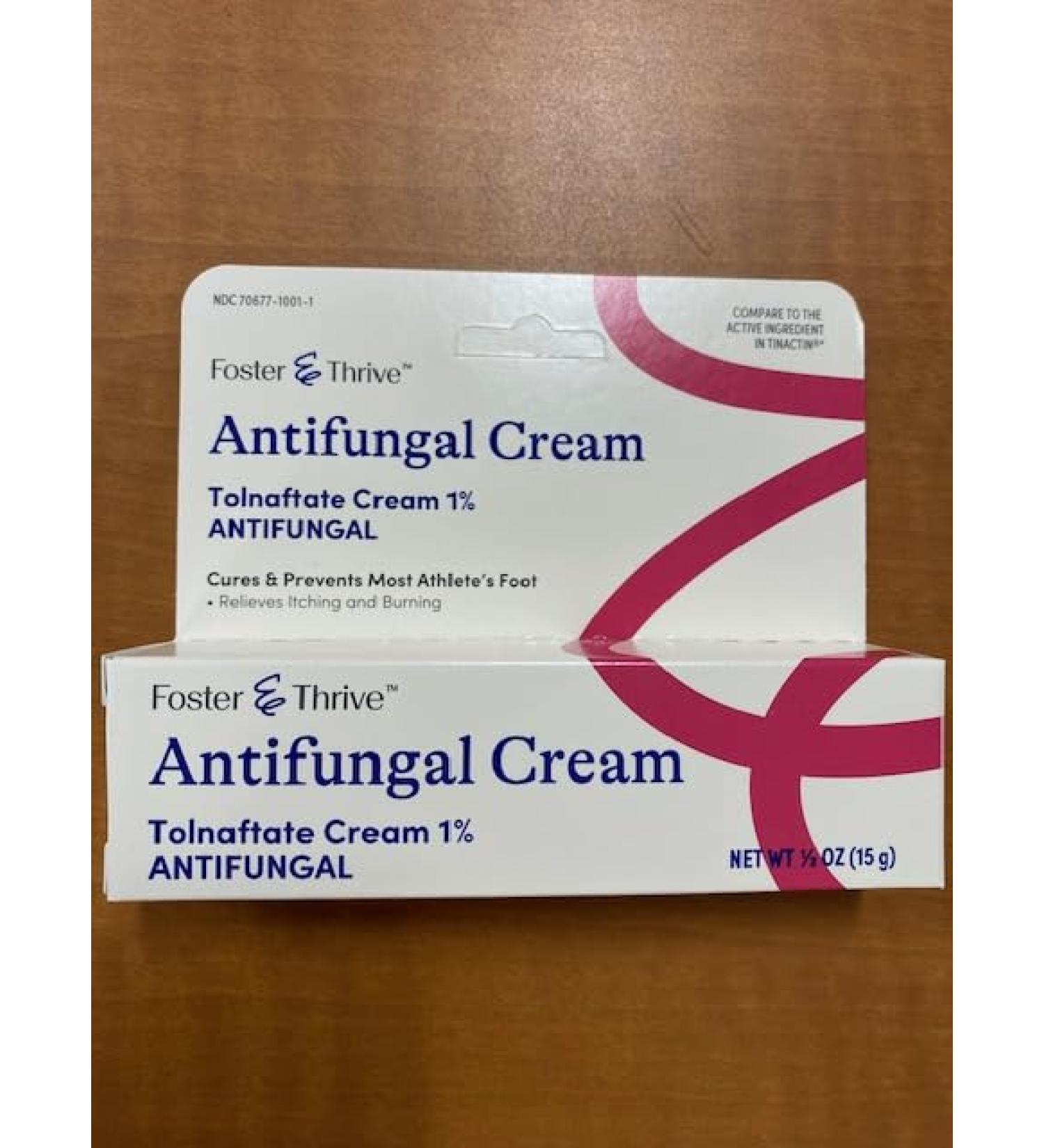 Antifungal Cream Tolnaftate 1% Cures and Prevent Athlete's Foot