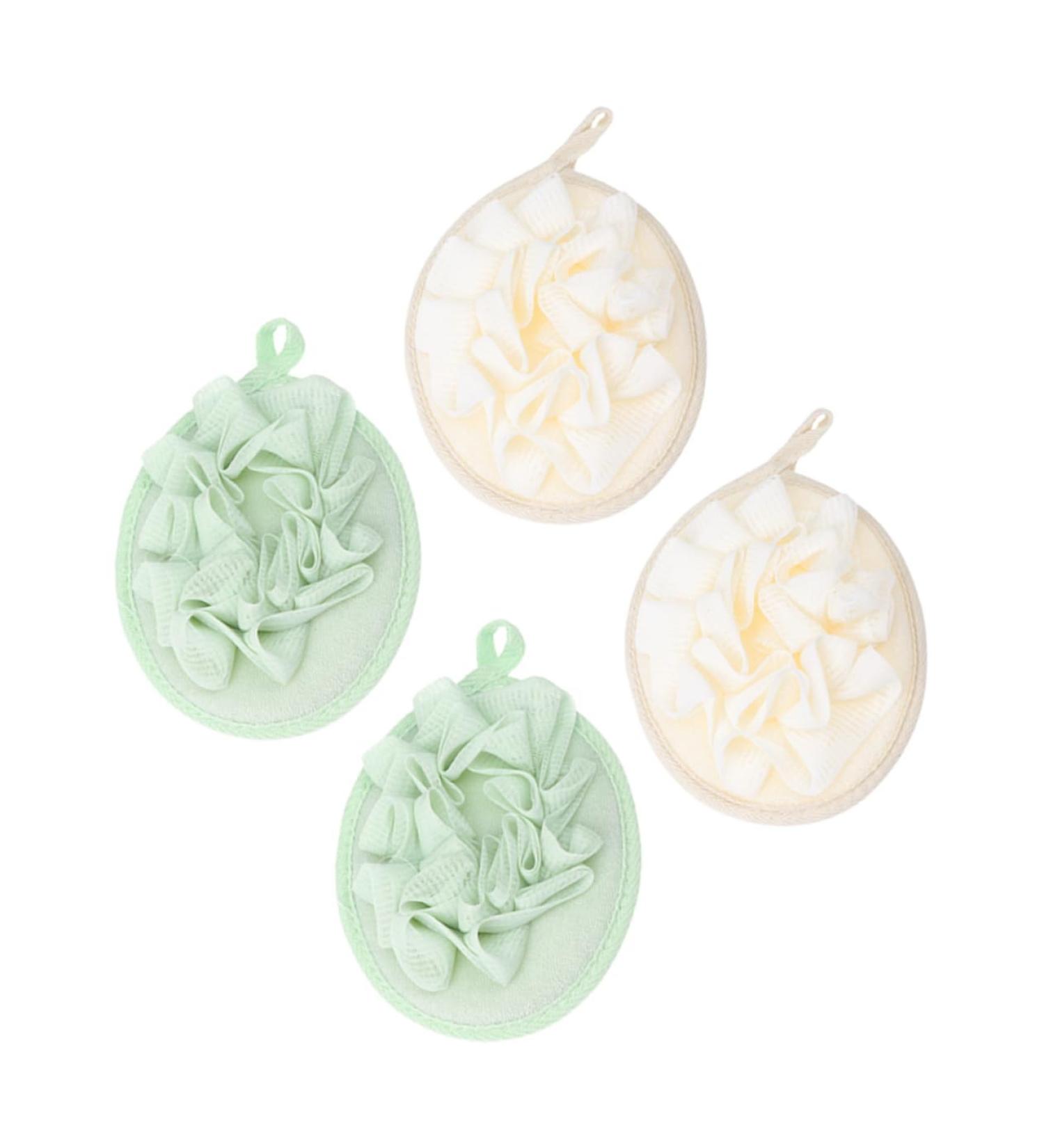 8 Pcs Pure Flower Bath Balls - Ultimate Bubble Maker & Mesh Bath Poufs for a Luxurious Shower Experience - Buy Online on GoSupps.com