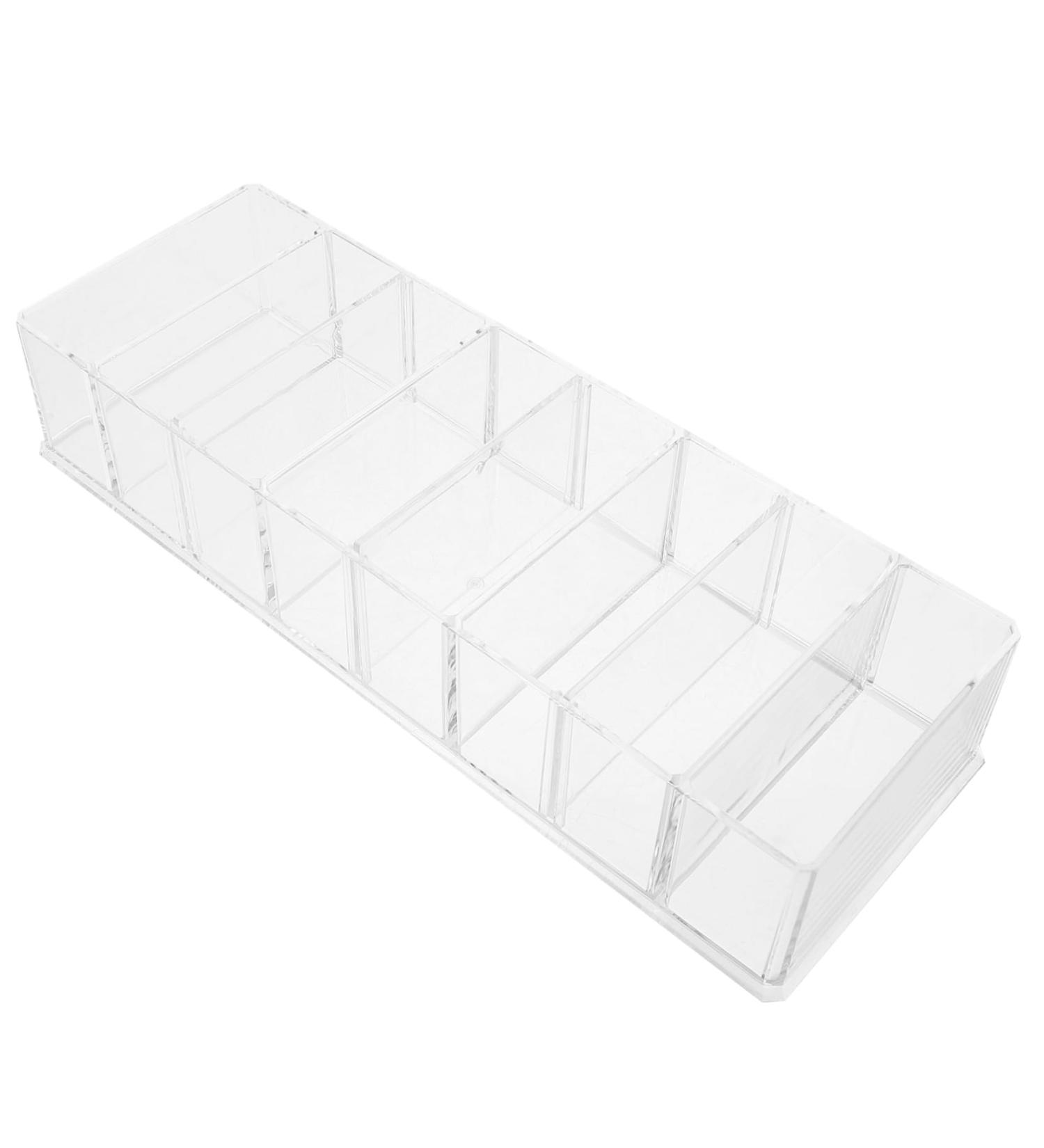 DECHOUS 4pcs Home Eyeshadow Cosmetics Powder Case up Money Polystyrene Makeup Desktop Acrylic for Pallet Transparentx4pcs 25x8.5x4.8cmx4pcs - Buy Online on GoSupps.com