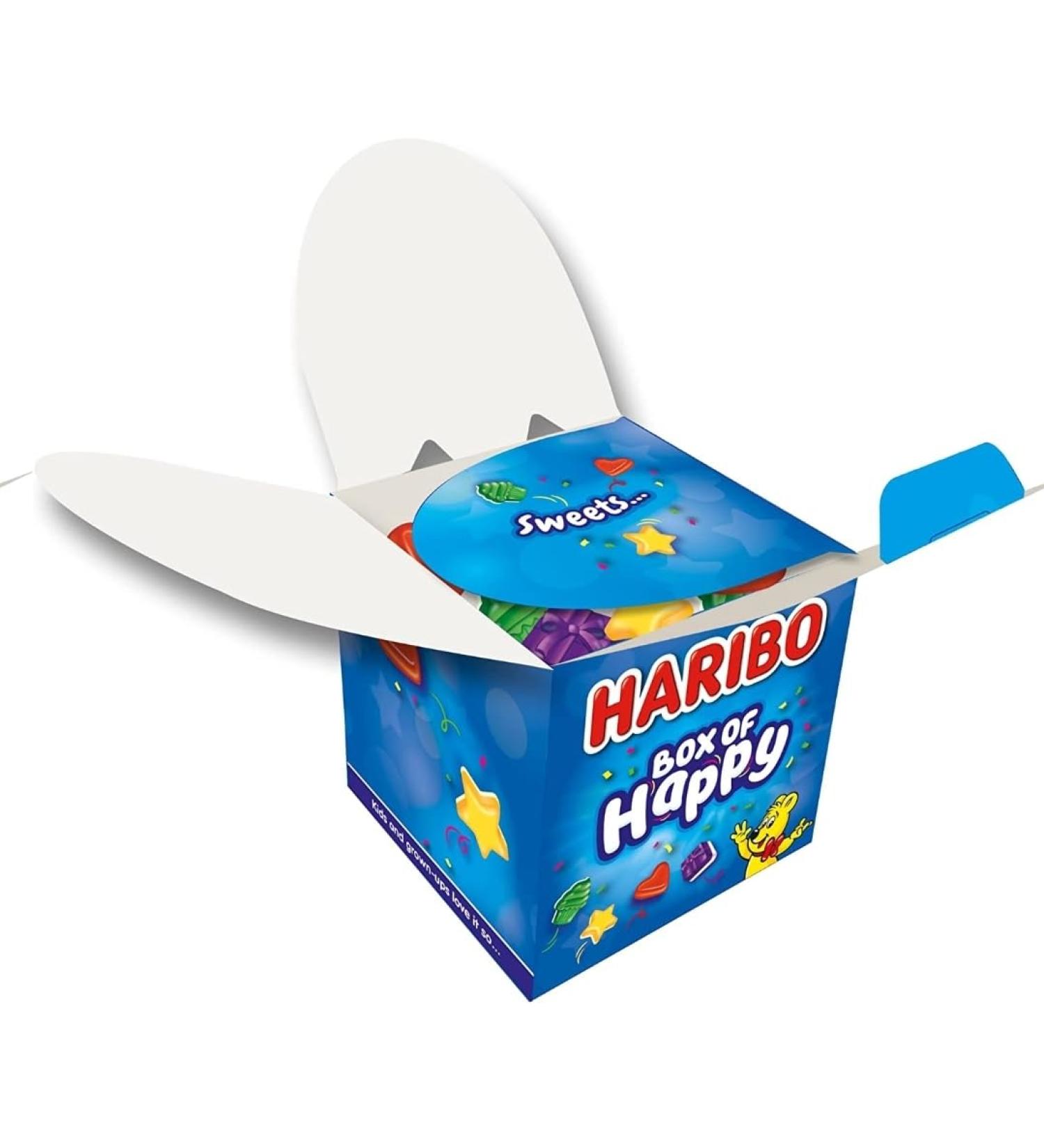 Haribo Gummy Sweets Gift Box pack of 6 x 120g Secret Santa Stocking Filler Sweets Gift - Buy Online on GoSupps.com