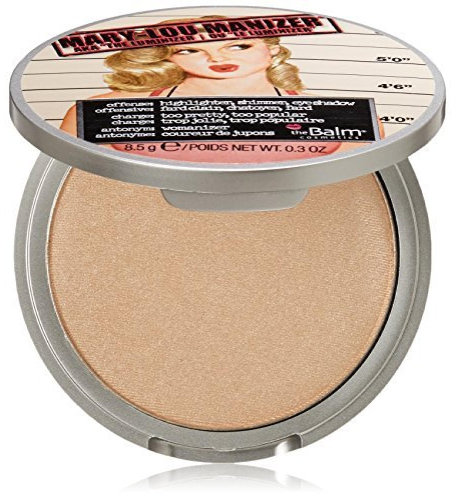 theBalm Mary-Lou Manizer Travel-Size Highlighter 0.32oz - Pack of 1 - Buy Online on GoSupps.com