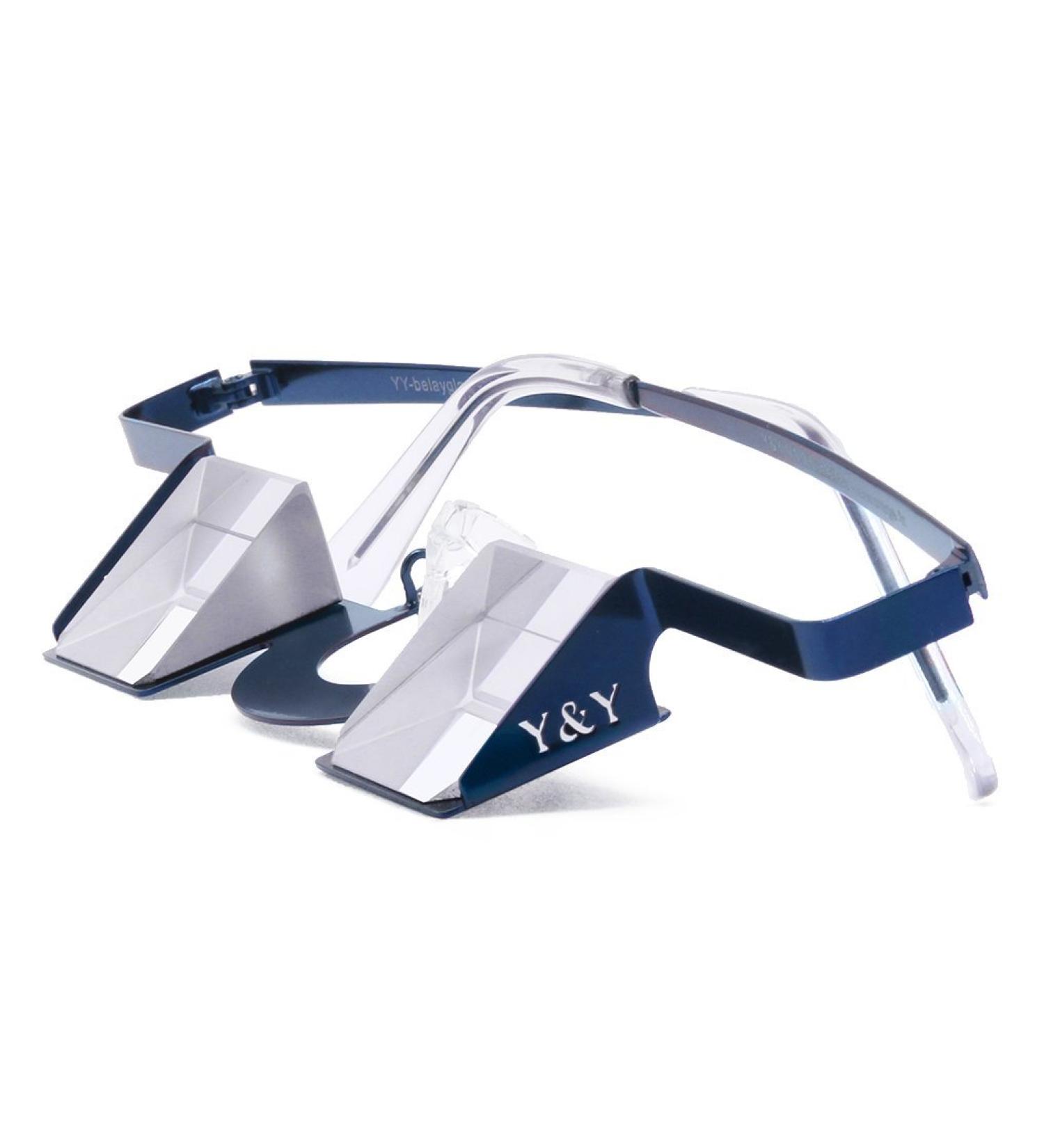 YYVERTICAL Classic Belay Glasses - Sturdy & Comfortable Prism Eyewear for Rock Climbing - Blue - Buy Online on GoSupps.com
