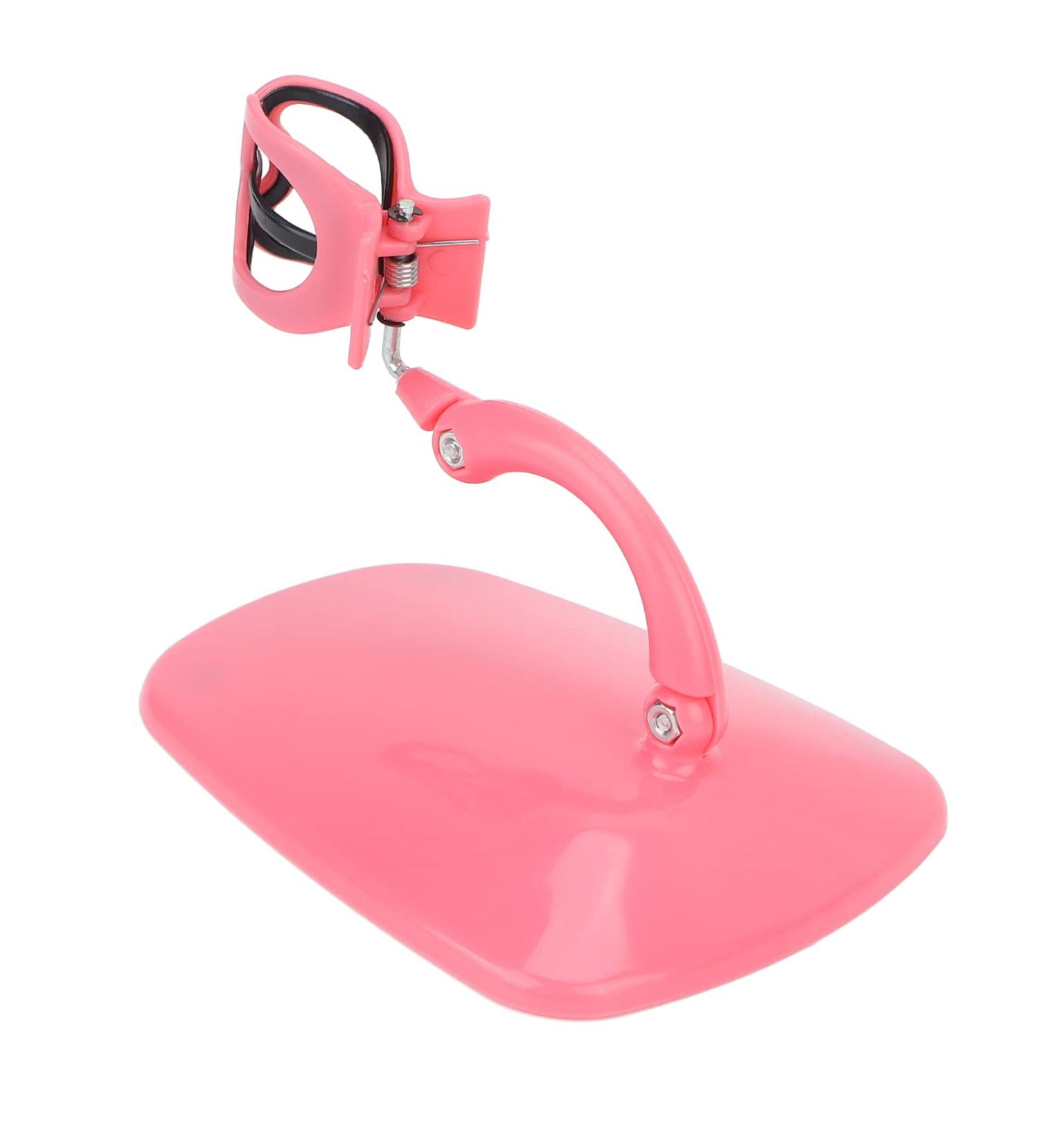Hands- Nail Polish Holder Stand Adjustable Sturdy Design Pink Multi Scene Use - Buy Online on GoSupps.com