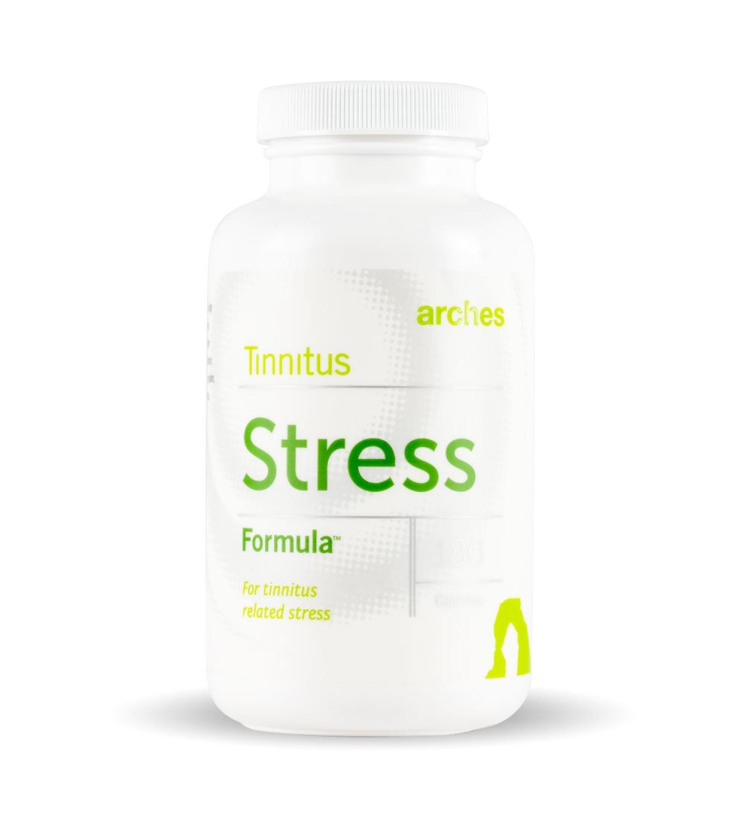 Arches Tinnitus Stress Formula B-Complex Vitamin for Tinnitus Related Stress 180 Count Bottle 3 Month Supply