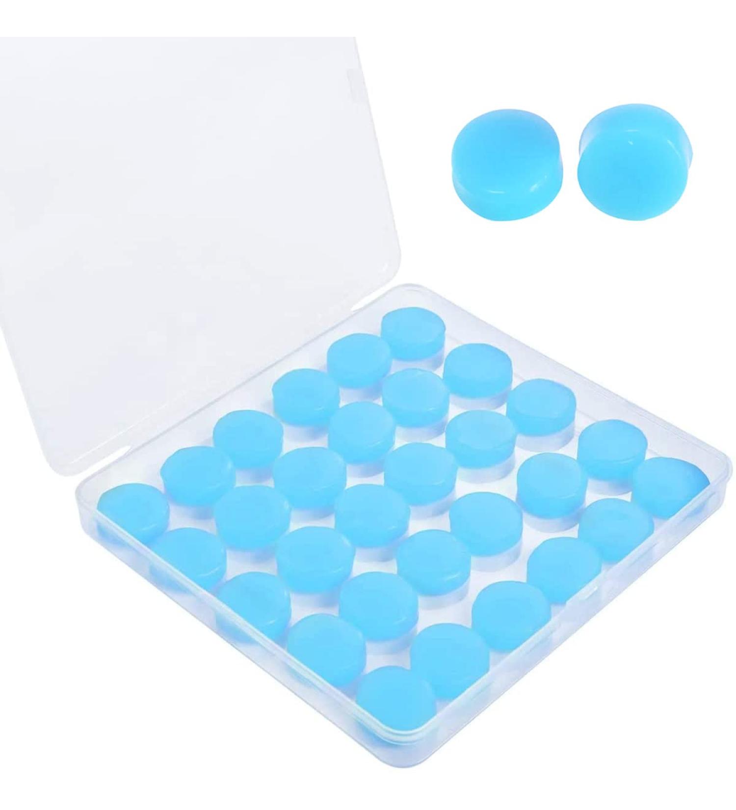 30pcs Reusable Silicone Ear Plugs for Sleeping Swimming Travel & Noise Reduction - Flexible Earplugs for Kids & Adults - Buy Online on GoSupps.com