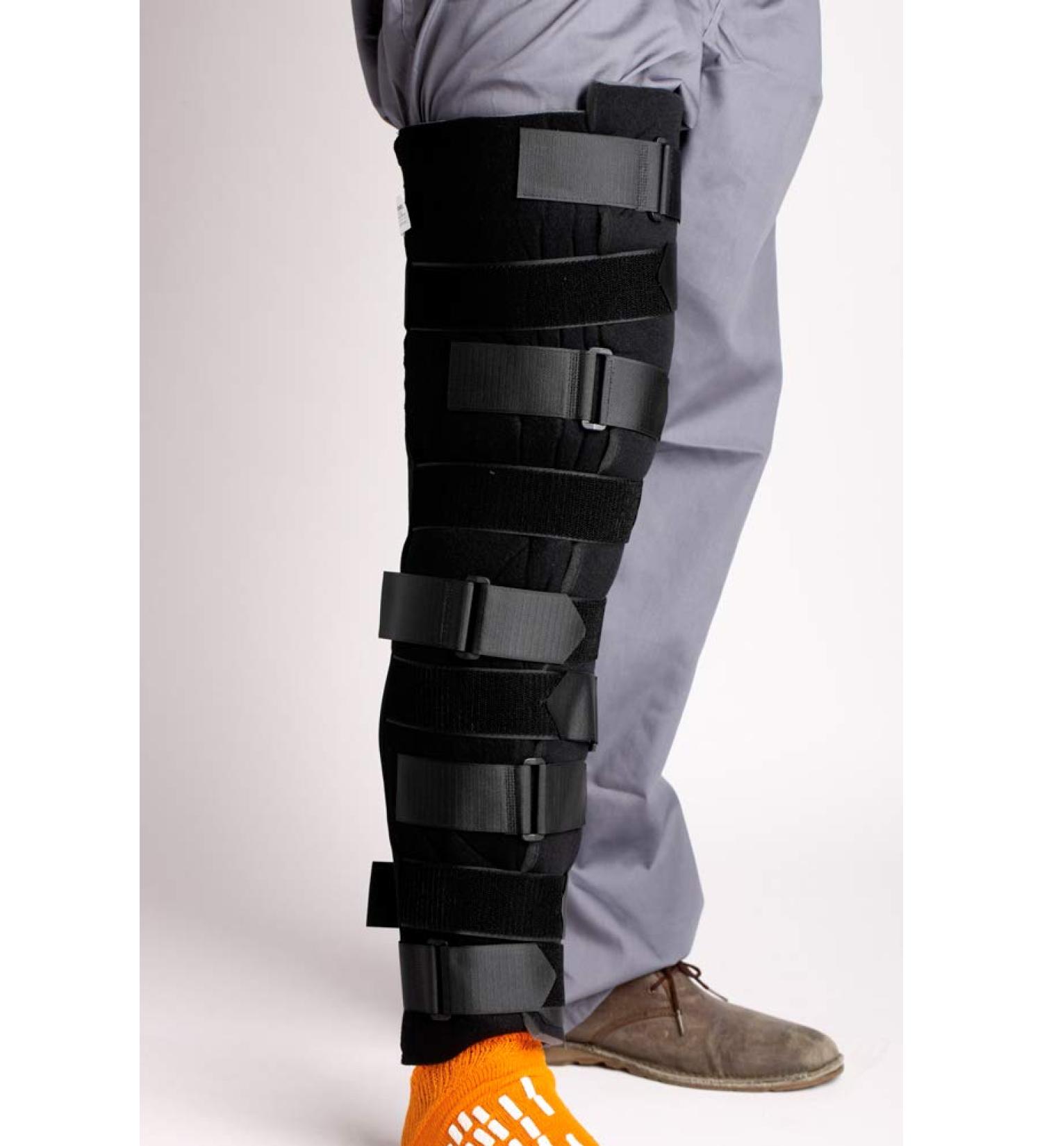 MediChoice Knee Immobilizer Trimmable w/Hook And Loop Closure Foam Universal 24 Inch 1314OSG5024 (Each of 1)
