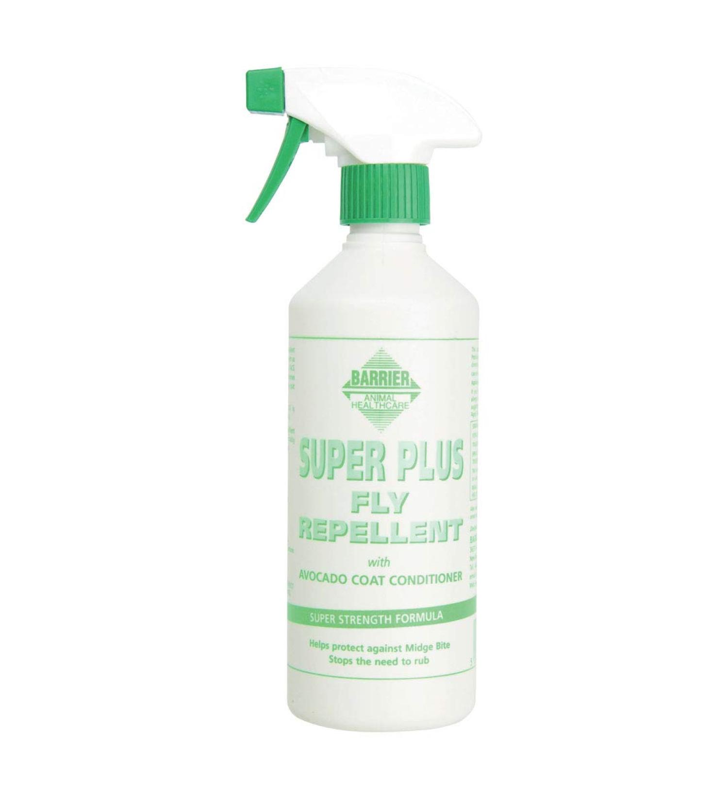 Barrier Super Plus Fly Repellent for Horses - White 500 ml Clear 500 ml (Pack of 1) - Buy Online on GoSupps.com