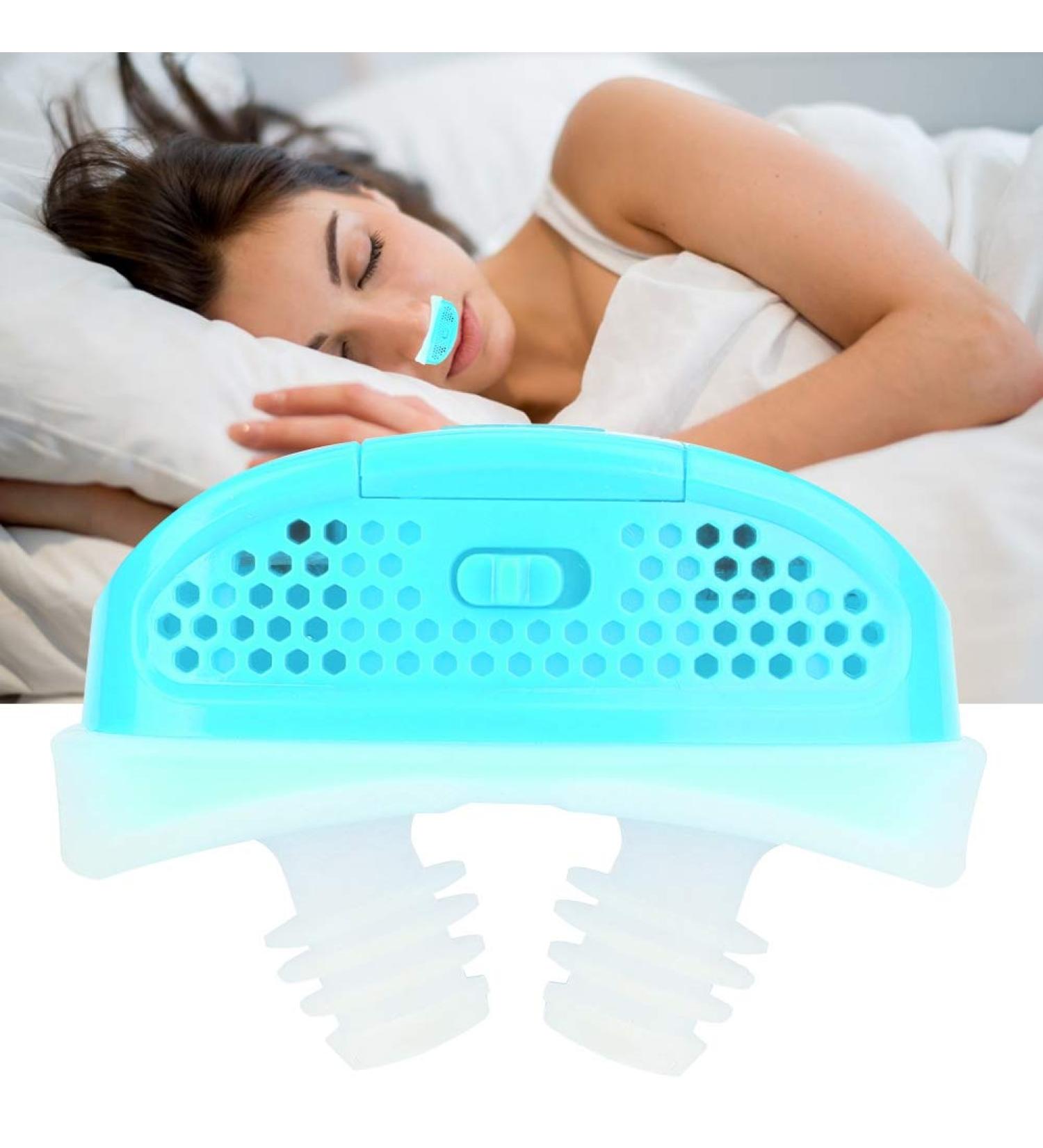 ZJchao Electric Intelligent Nose Vents Plugs - Anti Snoring Solution for Better Sleep - Blue - Buy Online on GoSupps.com