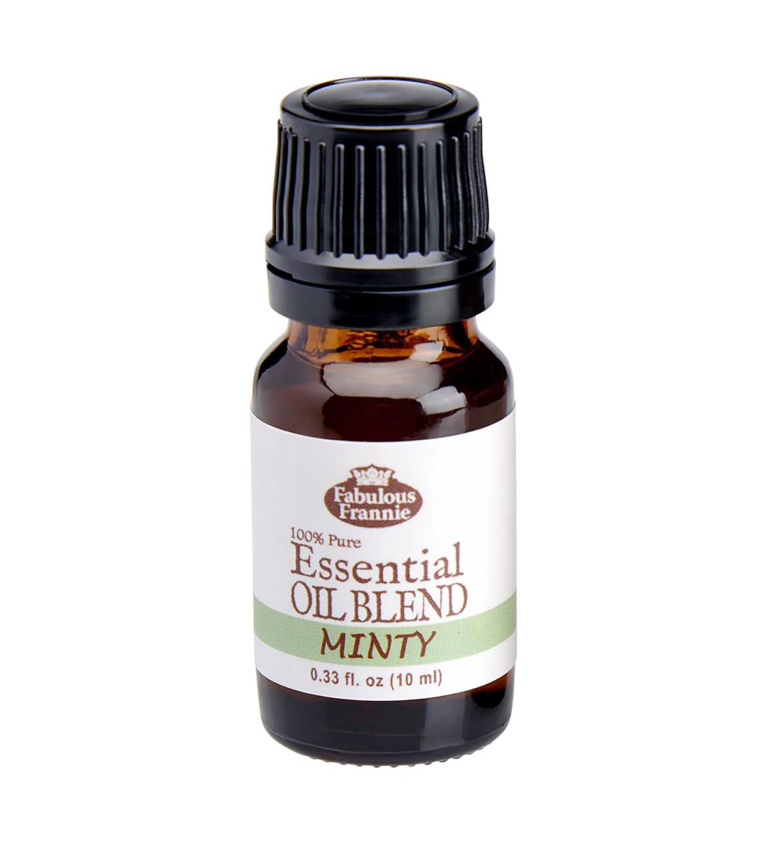 Fabulous Frannie Minty Essential Oil Blend 100% Pure Undiluted Essential Oil Blend of Spearmint and Peppermint Essential Oils 10ml