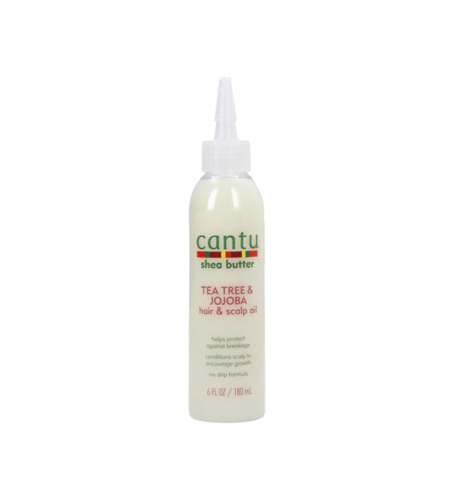 Cantu Shea Butter Tea Tree & Jojoba Hair & Scalp Oil - 180ml | Nourishing Oil for Hair & Scalp | International Shipping Available - Buy Online on GoSupps.com
