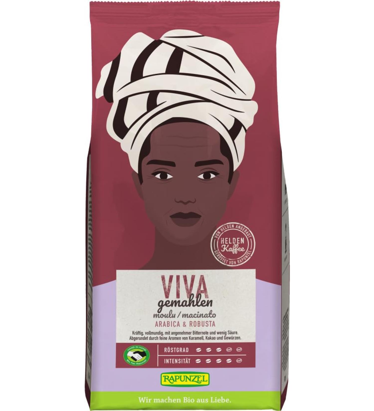 Rapunzel Viva Organic Heroic Coffee Ground HIH (2 x 500g)