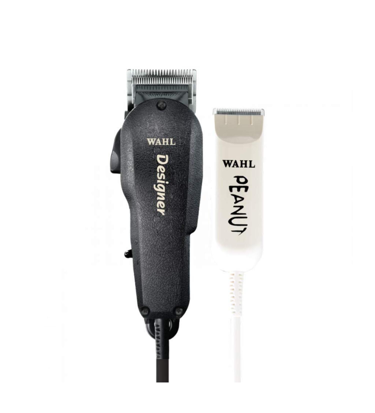 Wahl Professional All-Star Combo: Designer Hair Clipper and Peanut Trimmer - Model 8331 Black for Barbers and Stylists - Buy Online on GoSupps.com