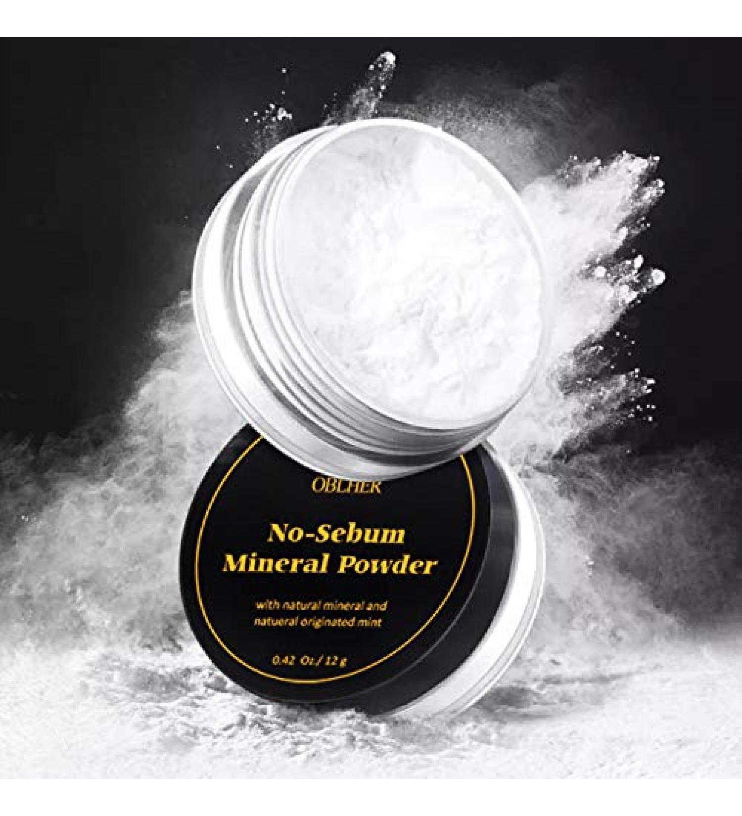 Oil-Control Mineral Loose Face Powder 0.42 Oz - Matte Finish - Long Lasting Setting Powder for Lightweight Radiant Skin - Buy Online on GoSupps.com