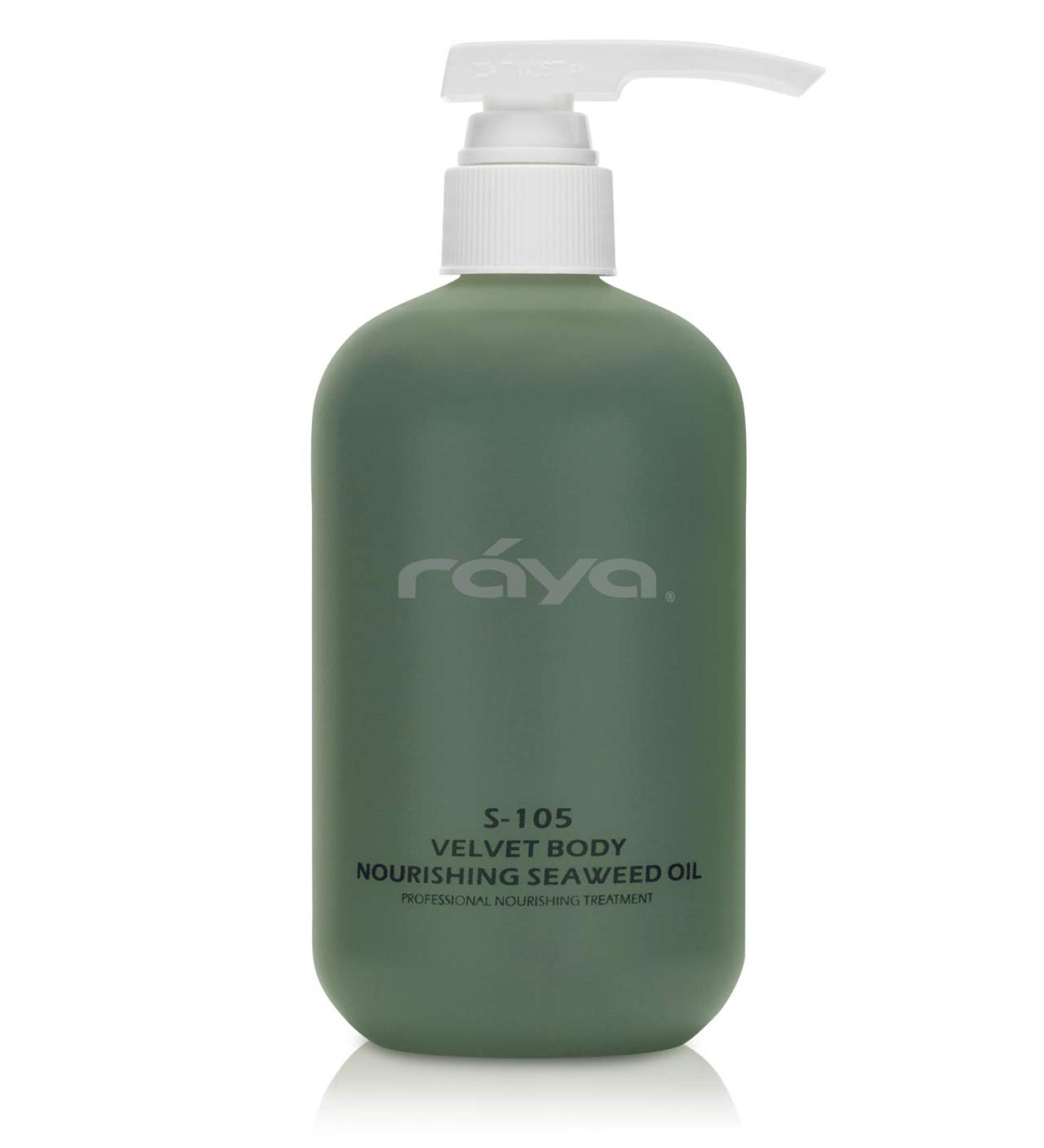 Raya Velvet Body Nourishing Seaweed Oil 16 oz - Hydrating Body Treatment with Natural French Seaweed Vitamins & Minerals | International Shipping Available - Buy Online on GoSupps.com